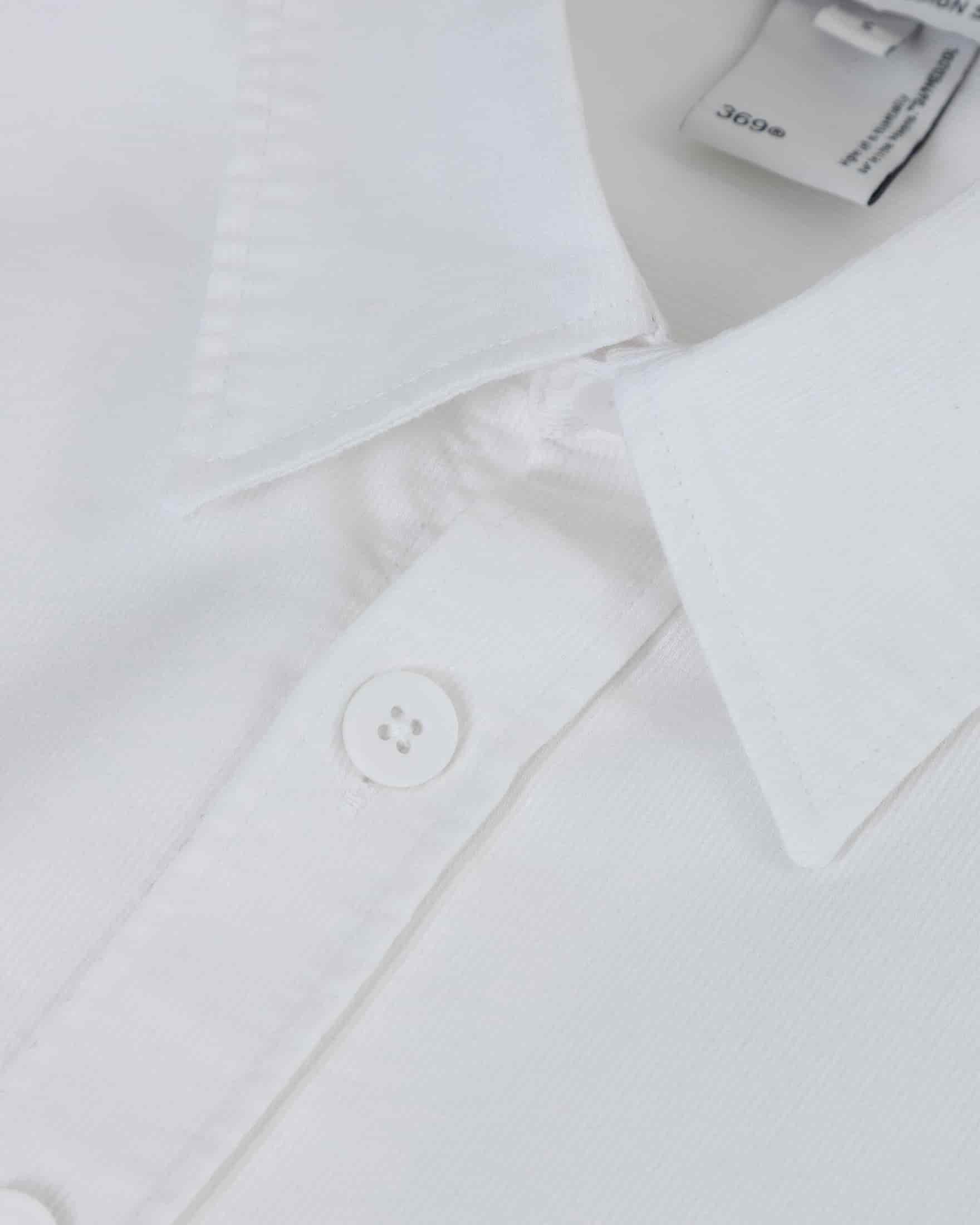 Undergold Studio Boxy Fit Long Sleeve Shirt White - miniatura 5