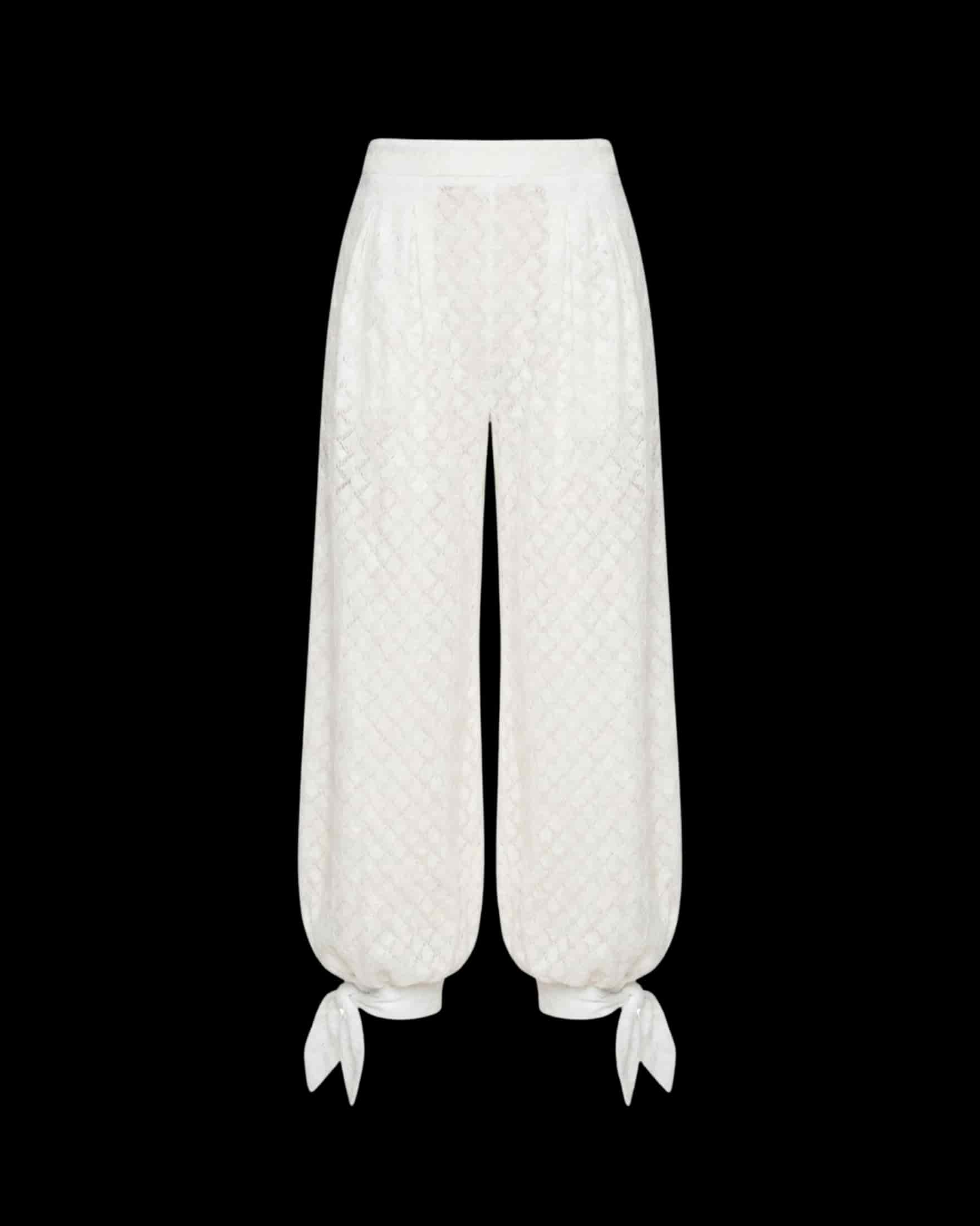 ELIF PANT WHITE - miniatura 1
