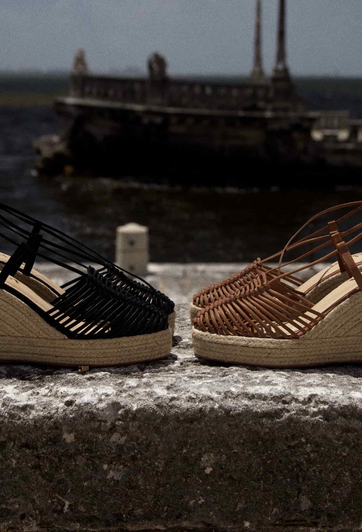 KAIA BLACK SANDALS - miniatura 1