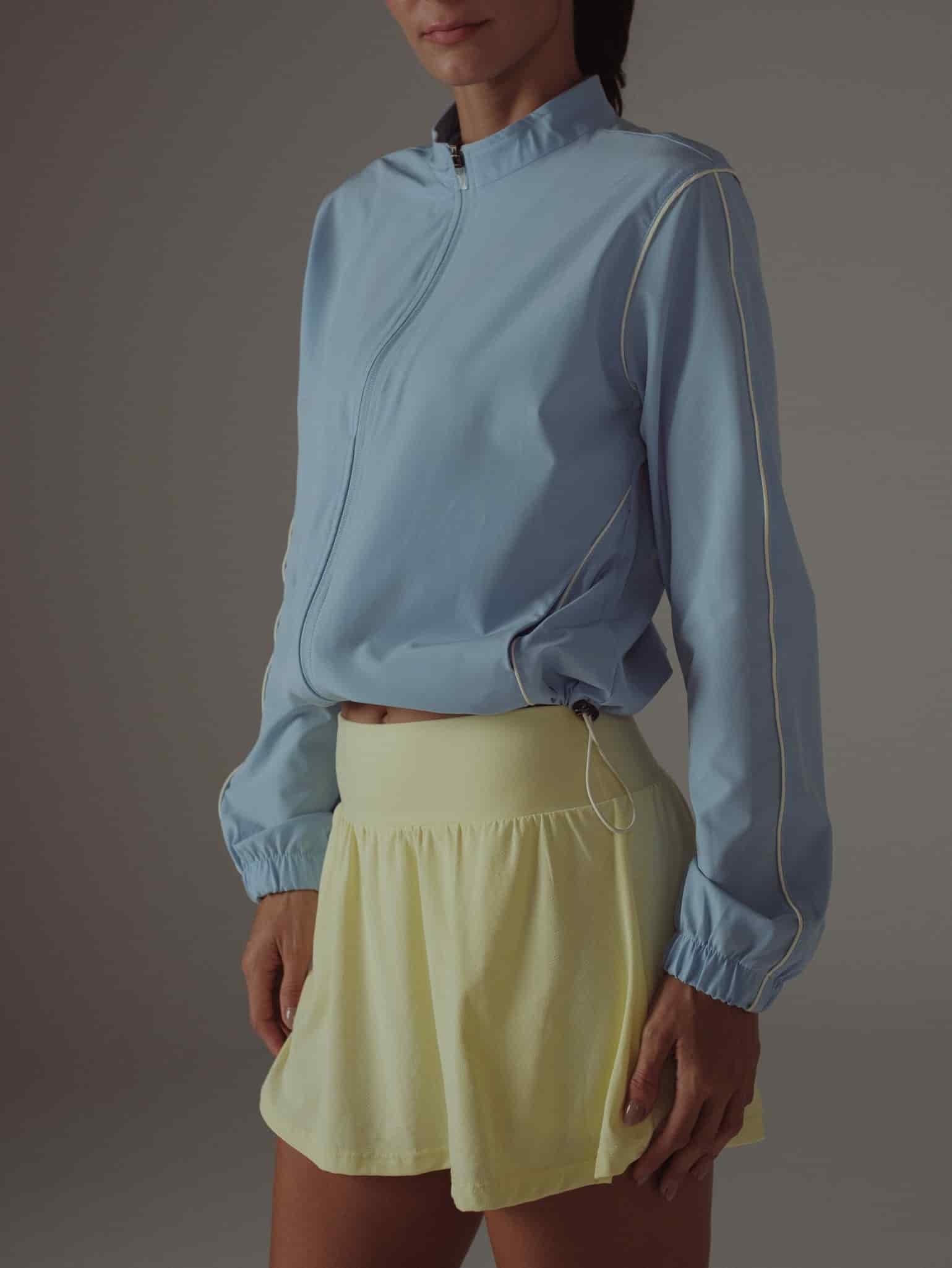 LINE WINDBREAKER JACKET - BABY BLUE - miniatura 5