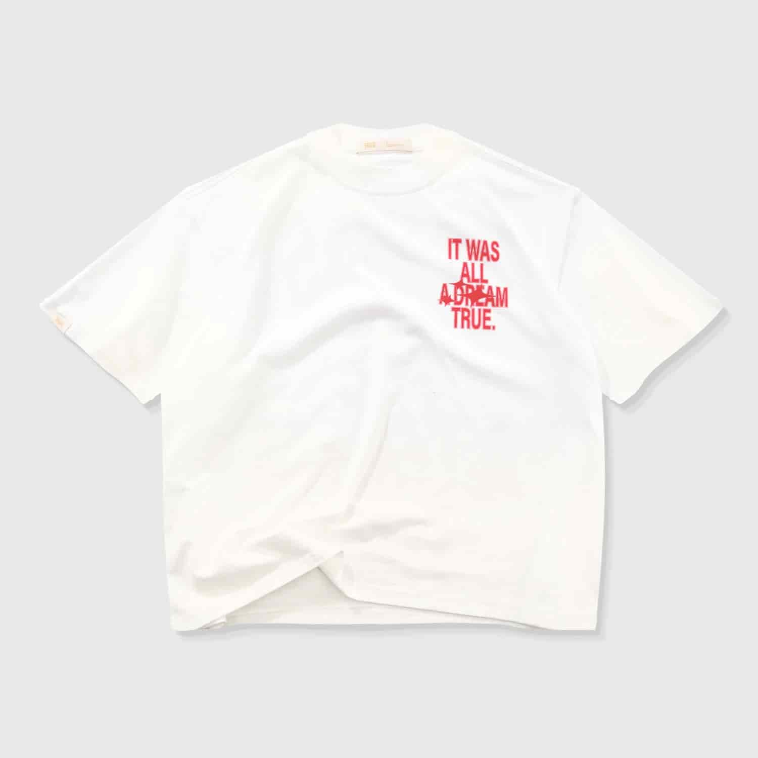 Dreams Boxy Tee - Cream - miniatura 6