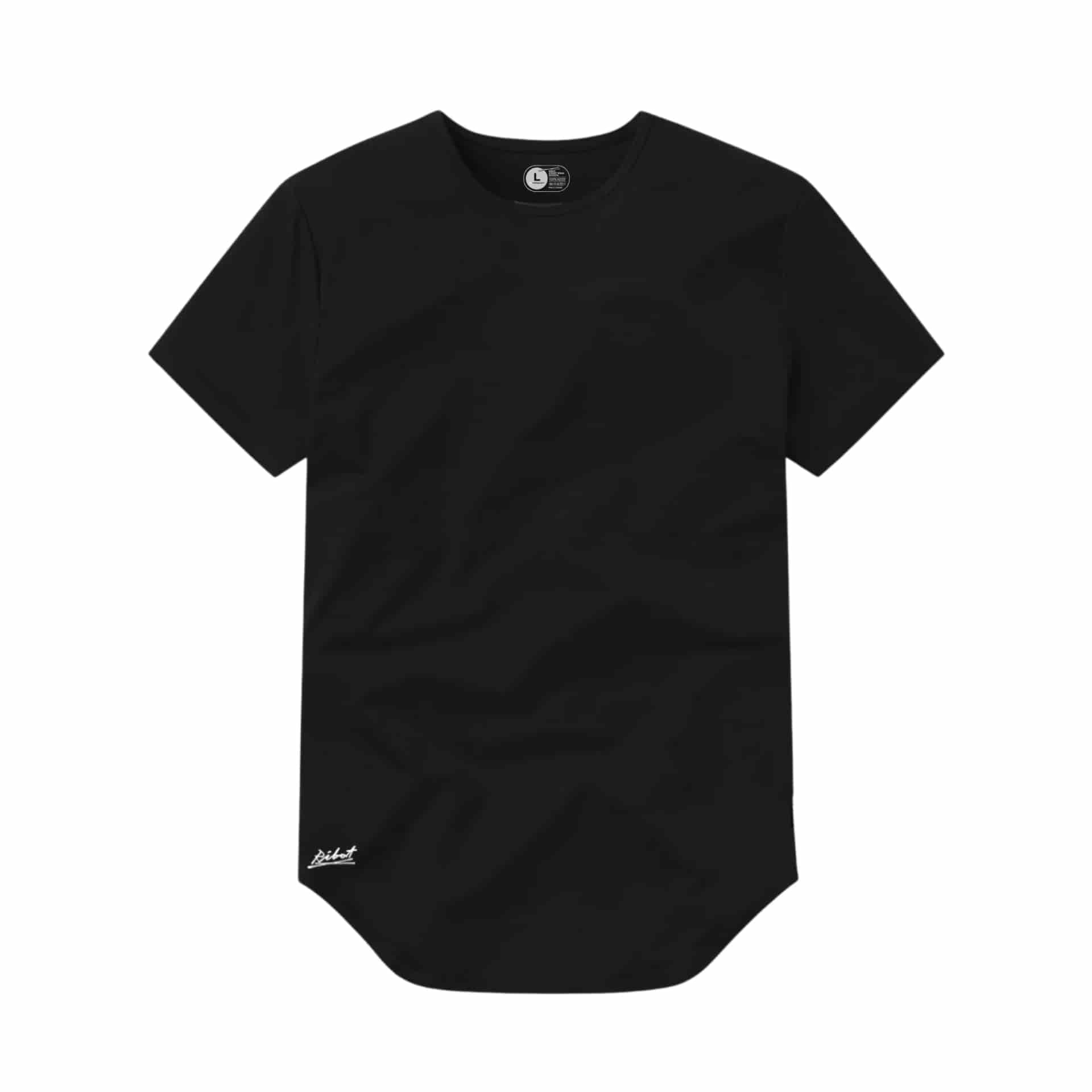 Camiseta Básica Curve Negro - miniatura 2