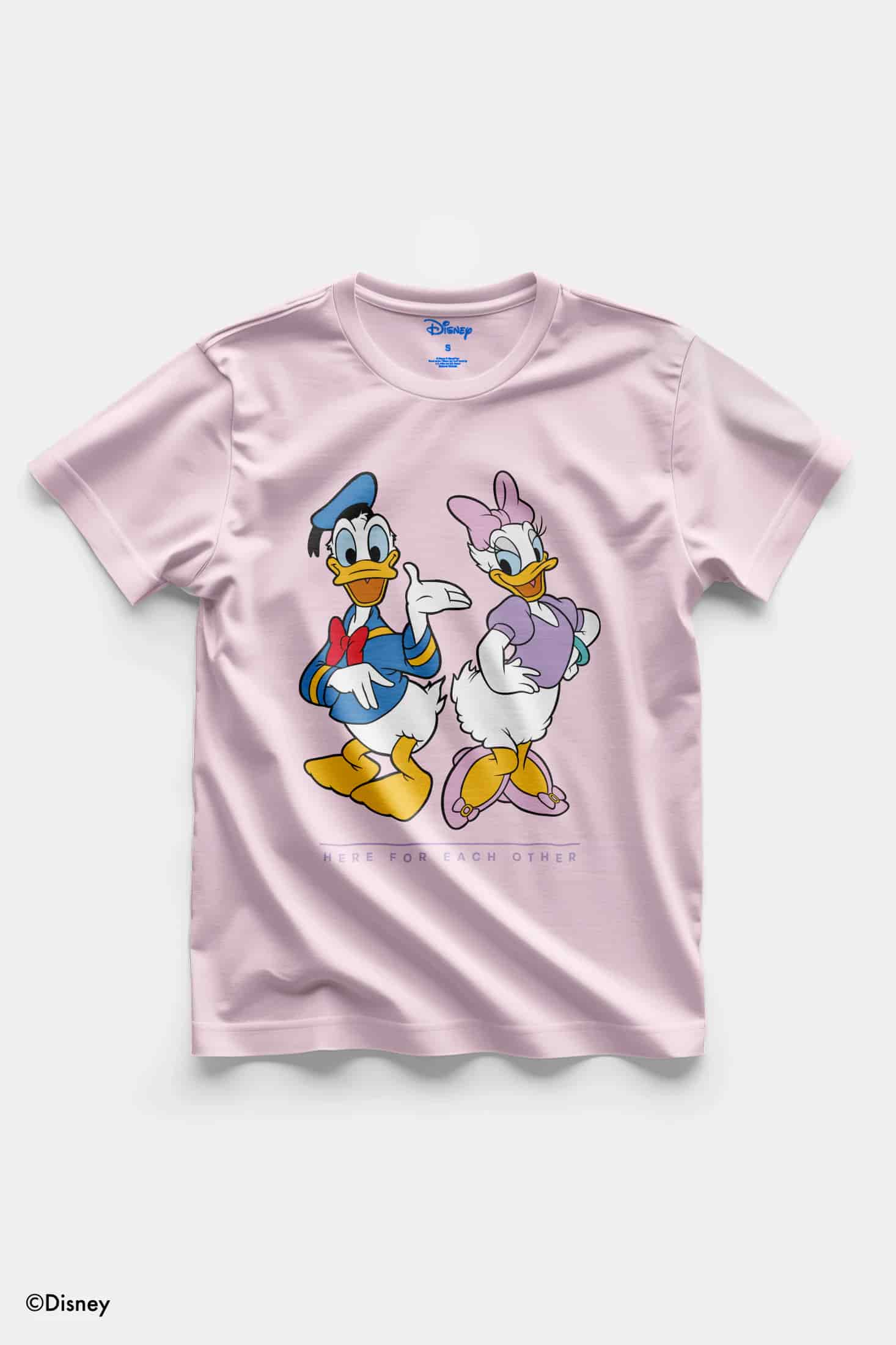 T-Shirt Rosa Donald y Daisy - miniatura 2