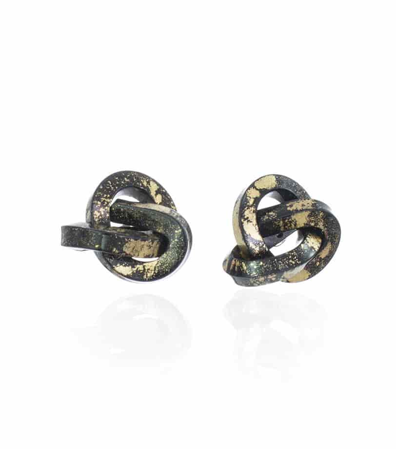 Aretes Infinito Nodo Pequeño - miniatura 3