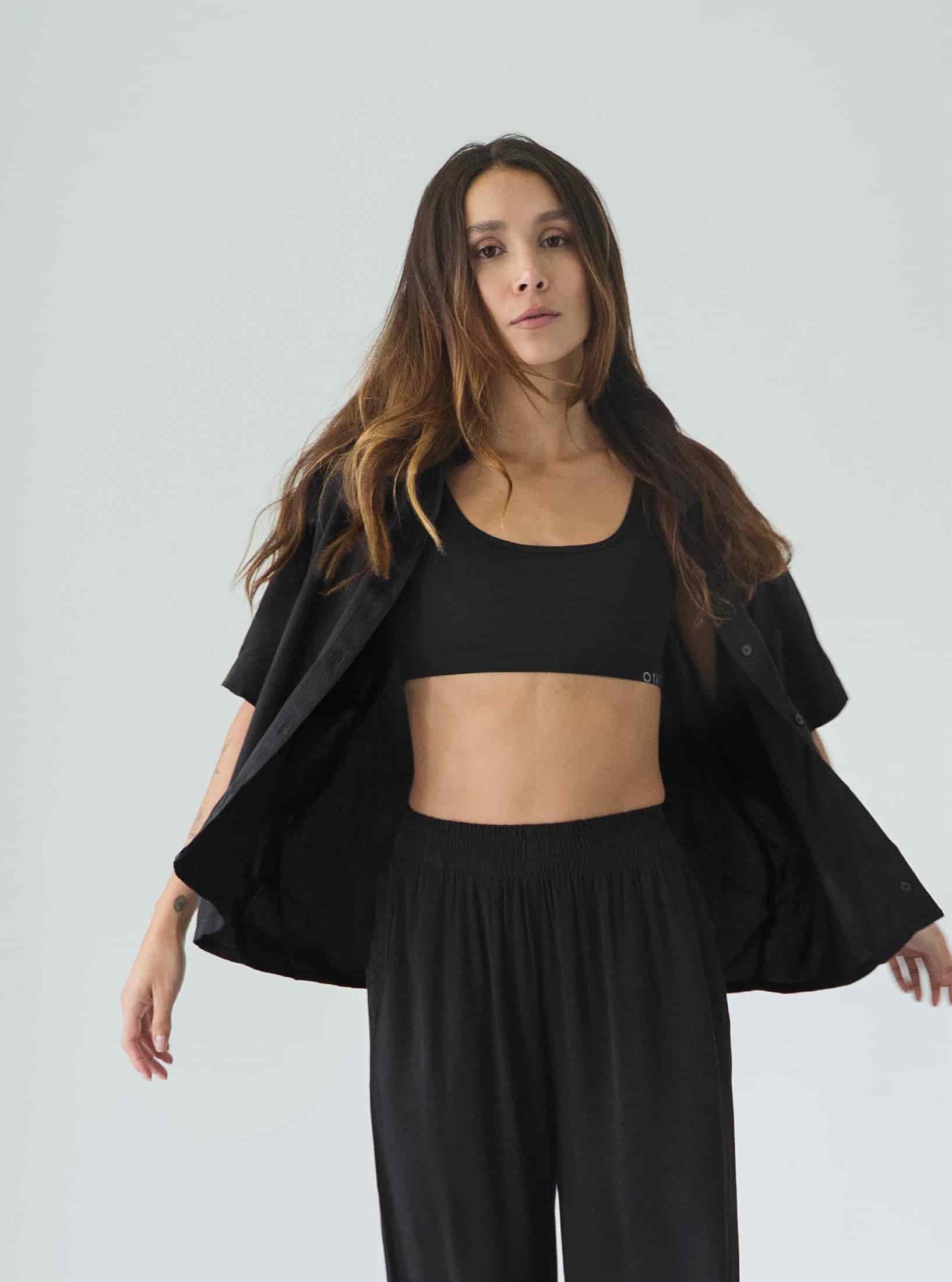 Set Breezy Black Palazzo - miniatura 7