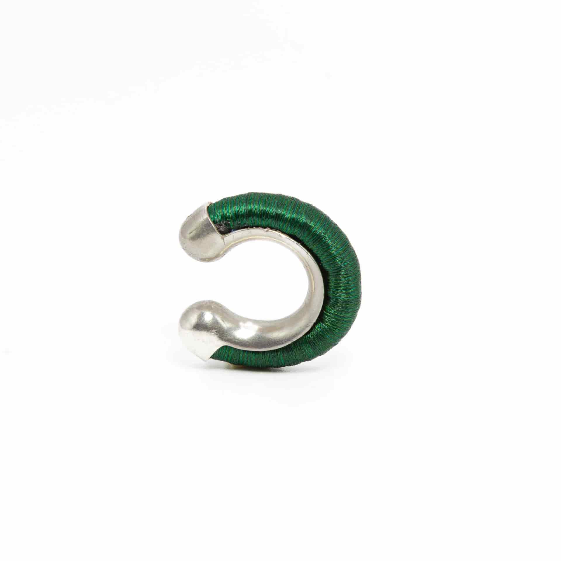 Maxi Tangle Earcuff - Knitted - miniatura 1