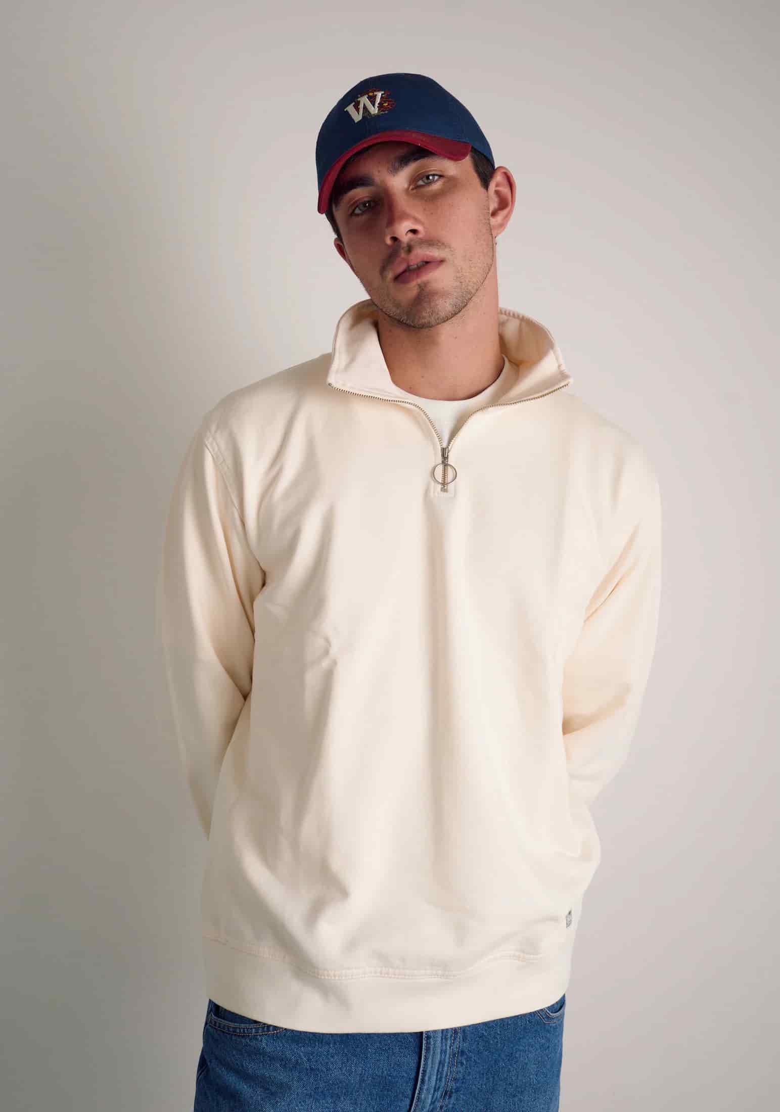 Buzo H Half Zip Oliver Marfil - miniatura 2