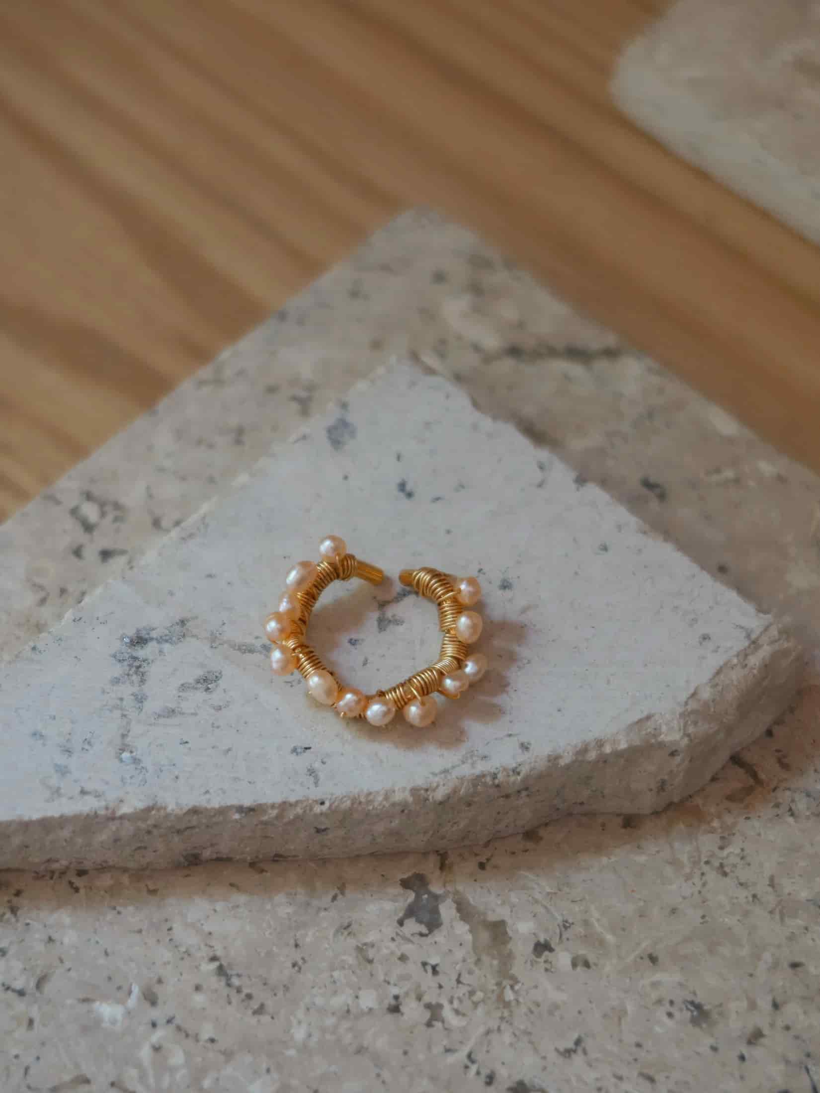 Alba Pearl Ring - miniatura 2