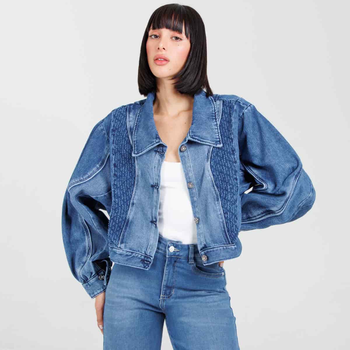 Cazadora denim b1938 - miniatura 1