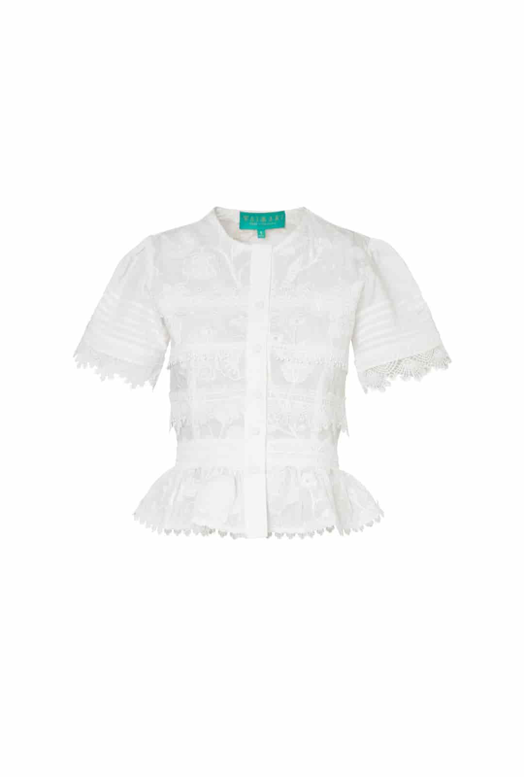 MALAGA TOP WHITE - miniatura 2
