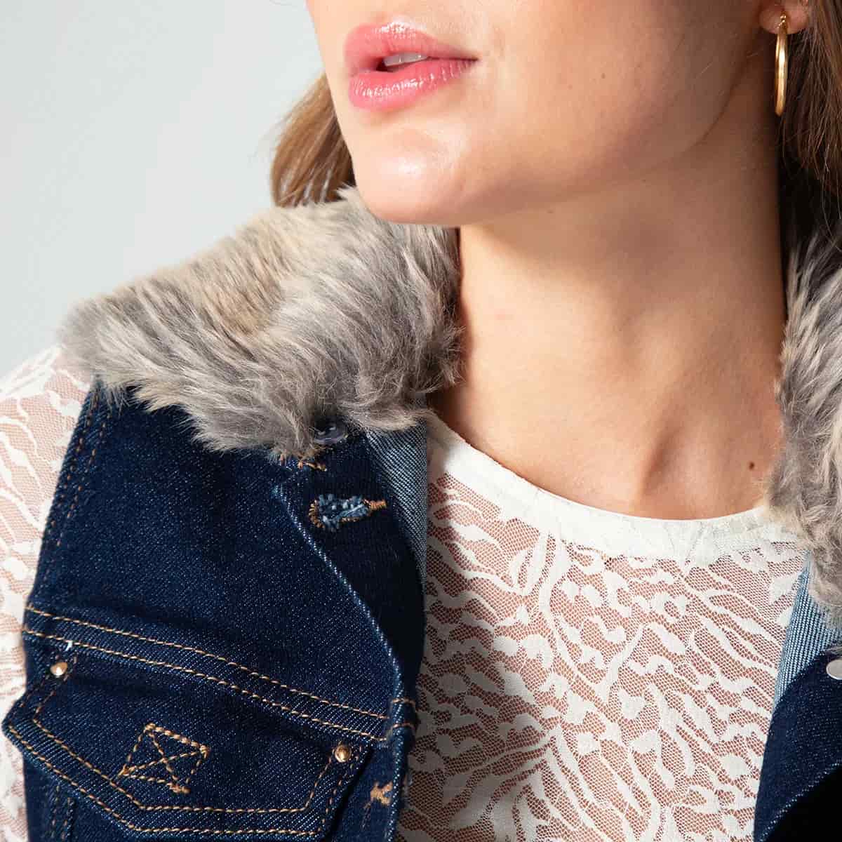 Chaleco Denim Slim Laving - miniatura 5