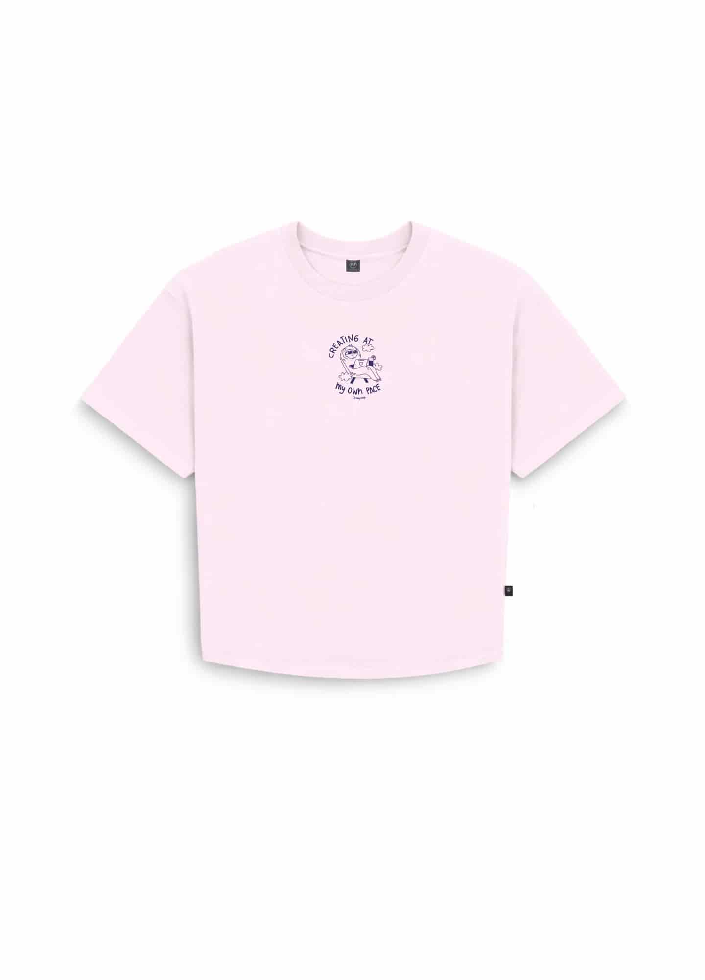Own Pace Crop Top – Rosa - miniatura 1