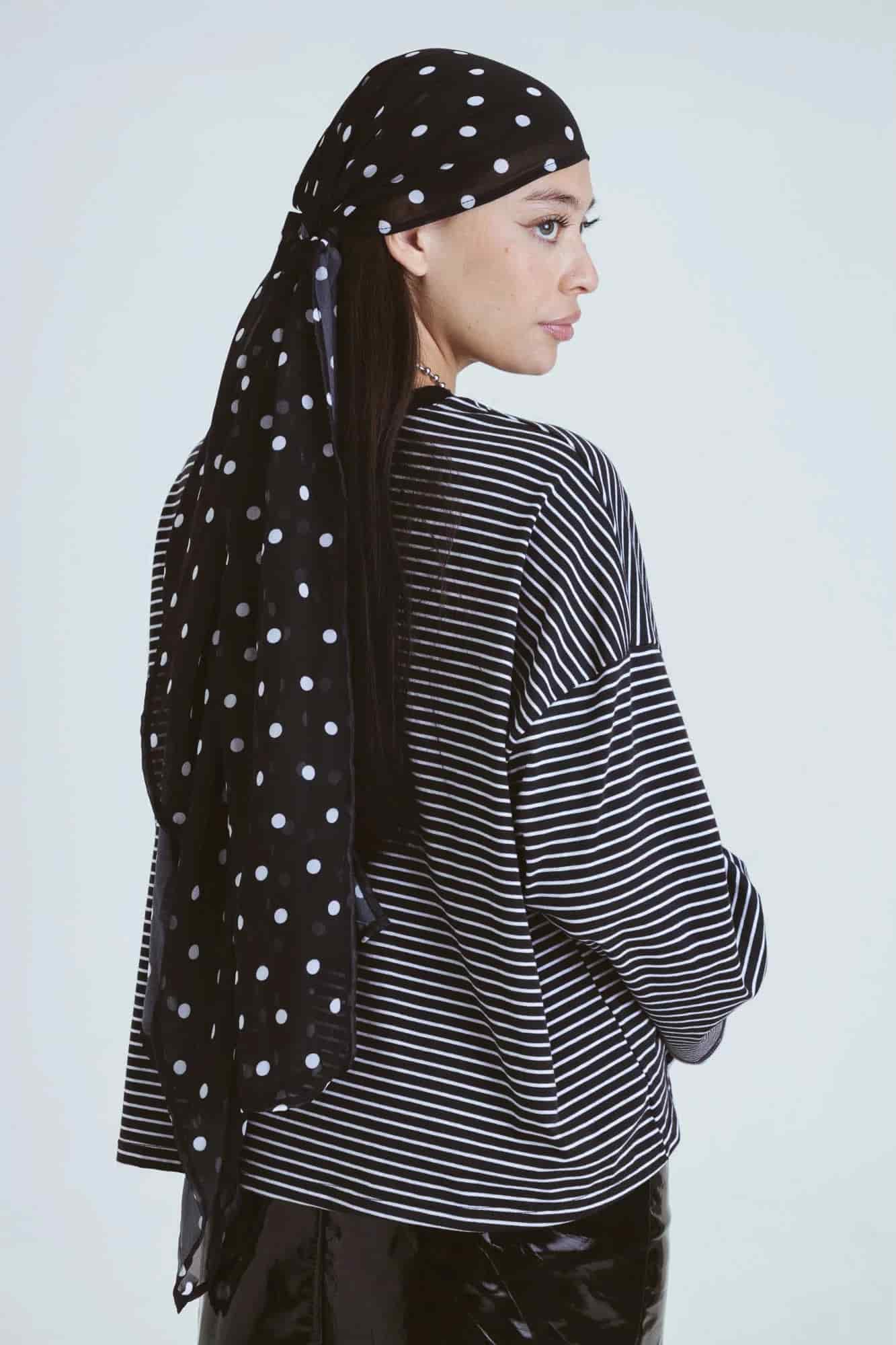 POLKA DOTS SCARF - miniatura 4