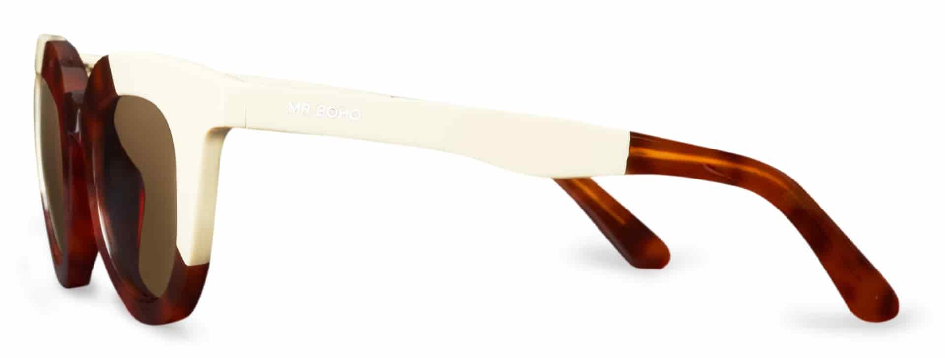 CREAM/LEO TORTOISE HAYES WITH CLASSICAL LENSES - miniatura 3