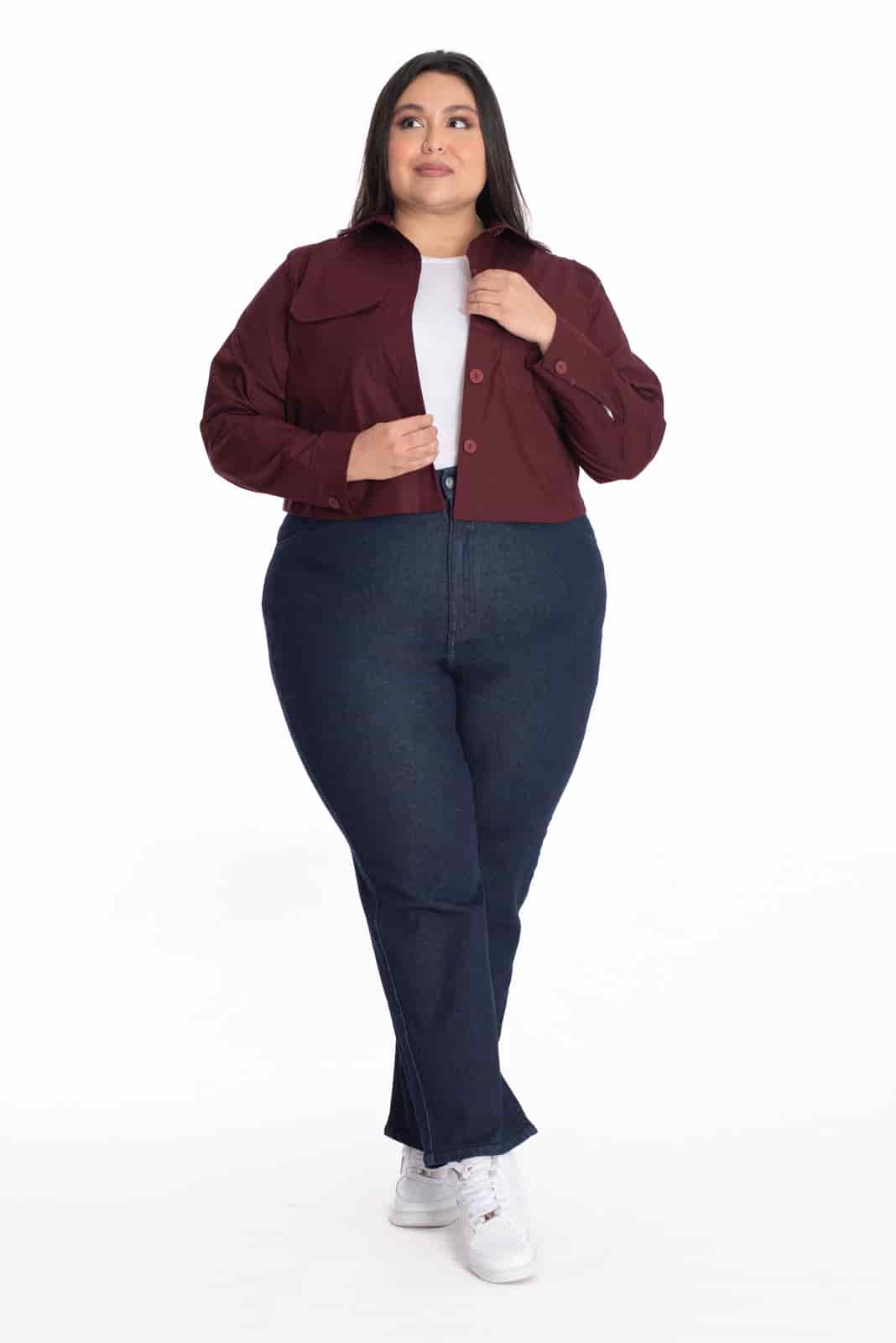 Chaqueta Ramona Vino Tinto - miniatura 6