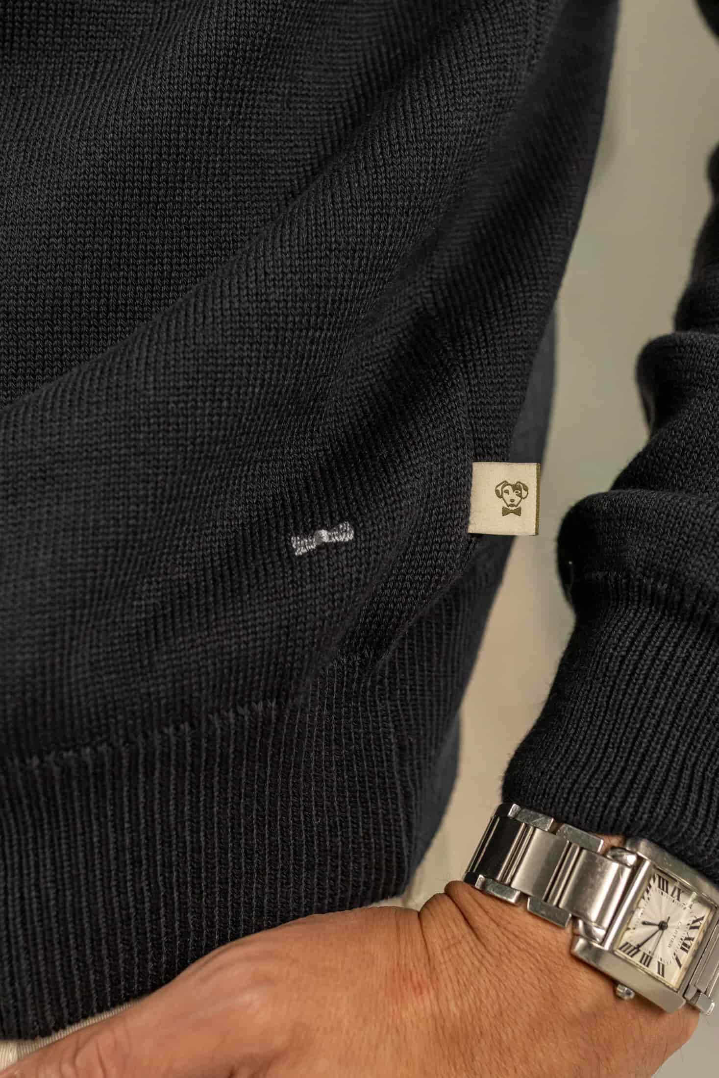 Cardigan Tejido Azul Oscuro - miniatura 5