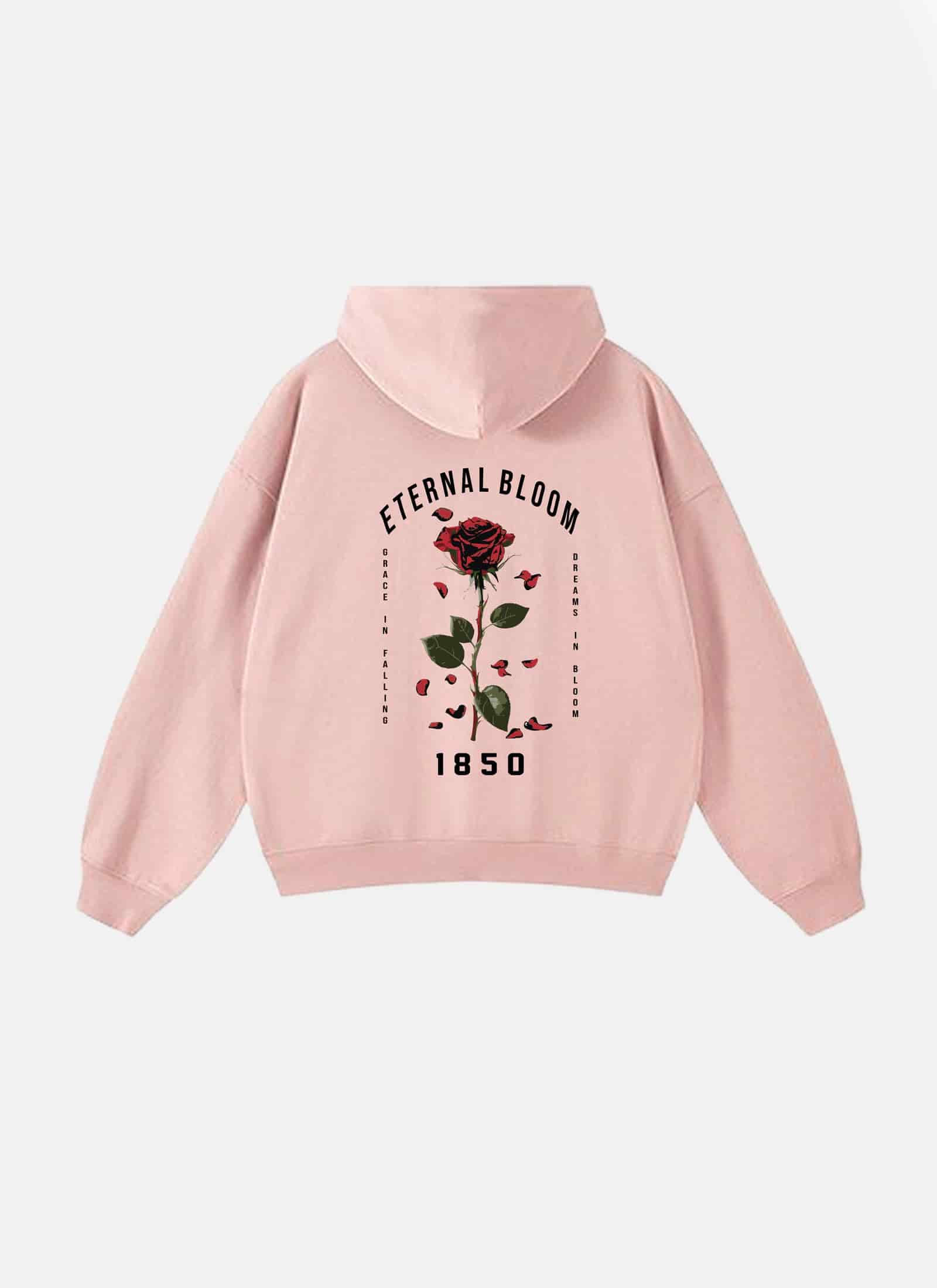 Eternal Bloom Hoodie Rose - miniatura 1