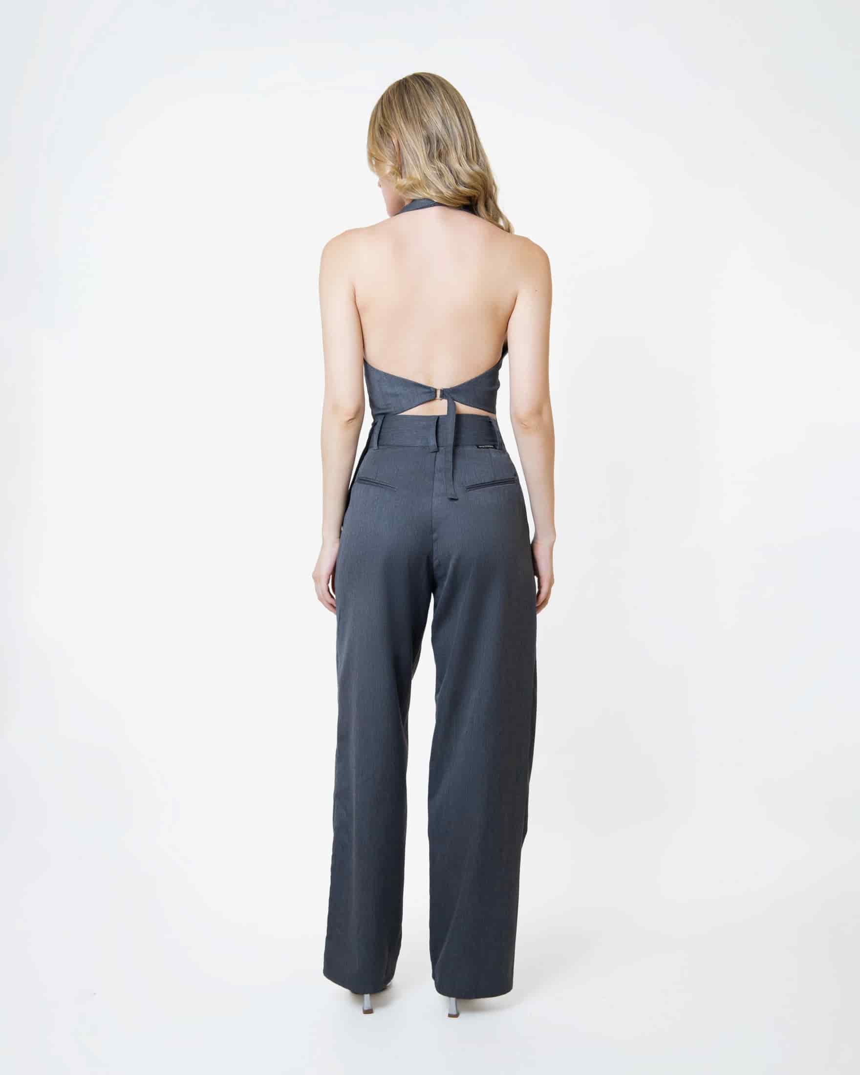 Gray Office Pants - miniatura 3