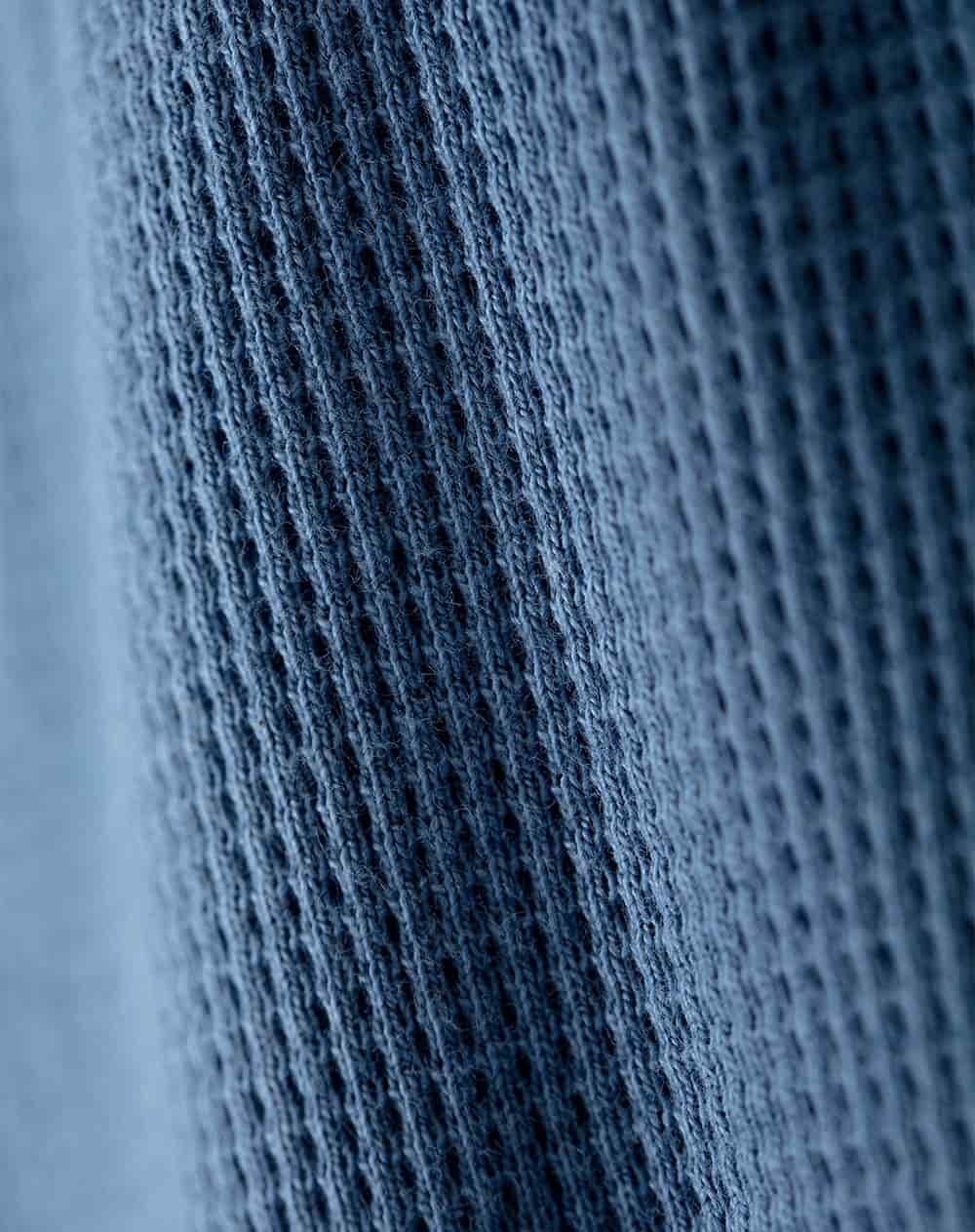 Pantalón de pijama algodón azul hombre - miniatura 6