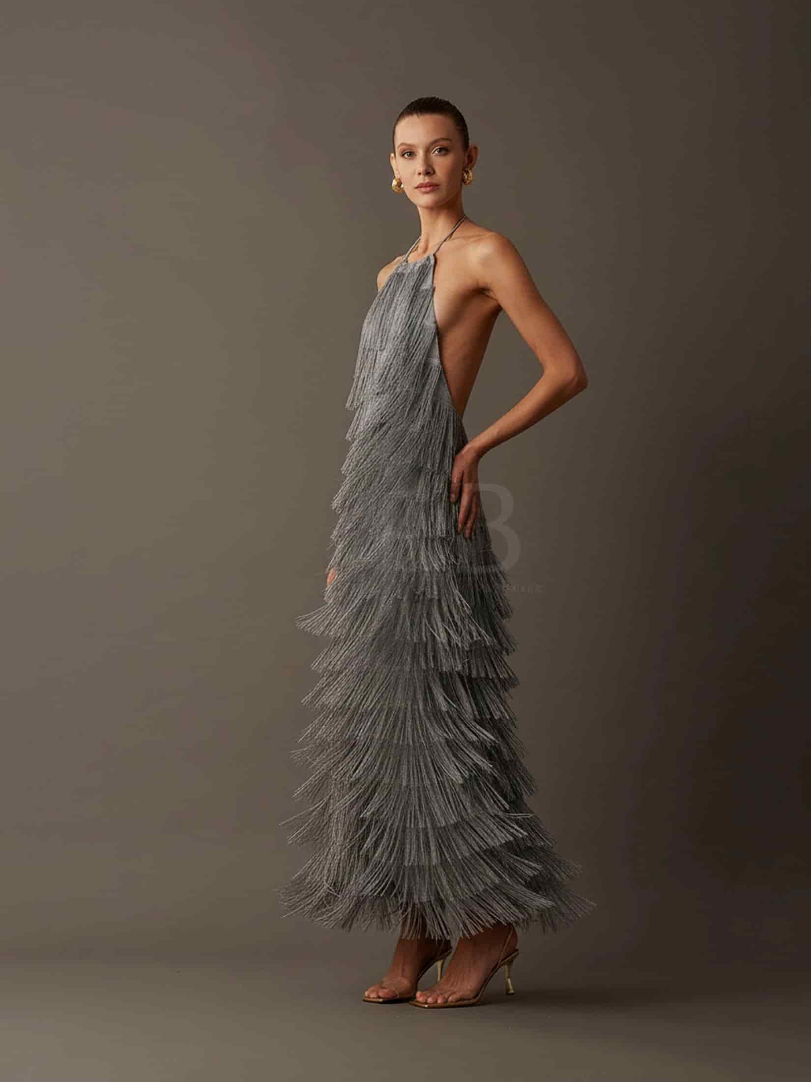 VESTIDO JOYA LARGO - miniatura 8