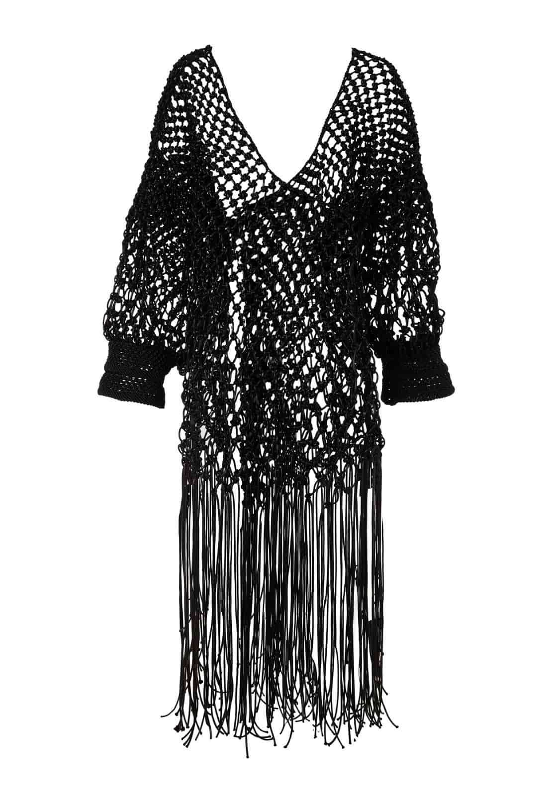 MACRAME MESH SHIRT - miniatura 1