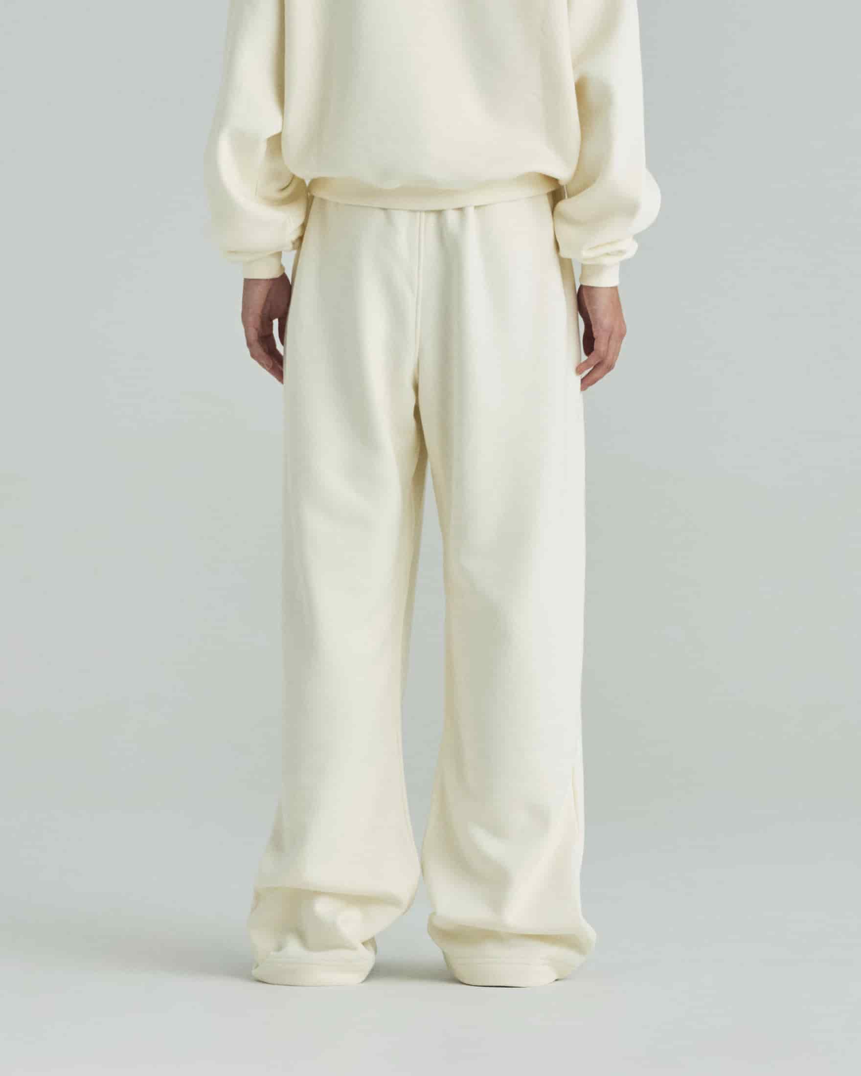 Blanks Barrel Straight Pants Cream - miniatura 5
