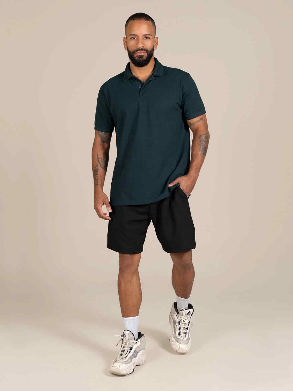 camiseta polo hombre next - miniatura 2