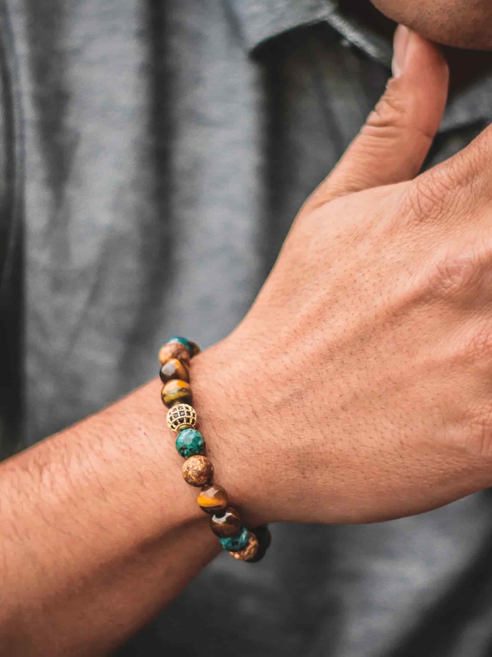 Brazalete Tigre Africa 8mm - miniatura 3