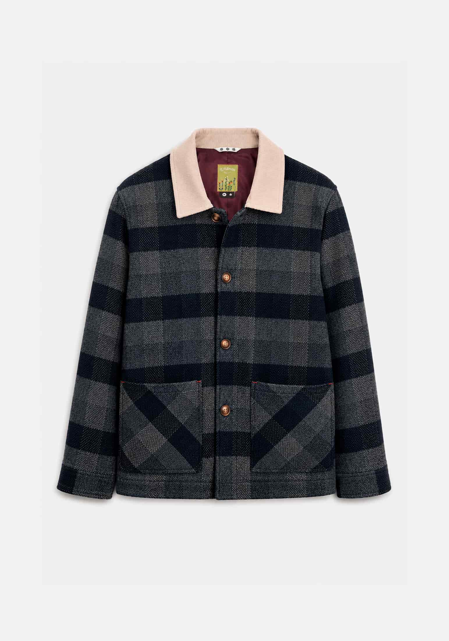 Chaqueta H Jagger Cuadros Azul - miniatura 1