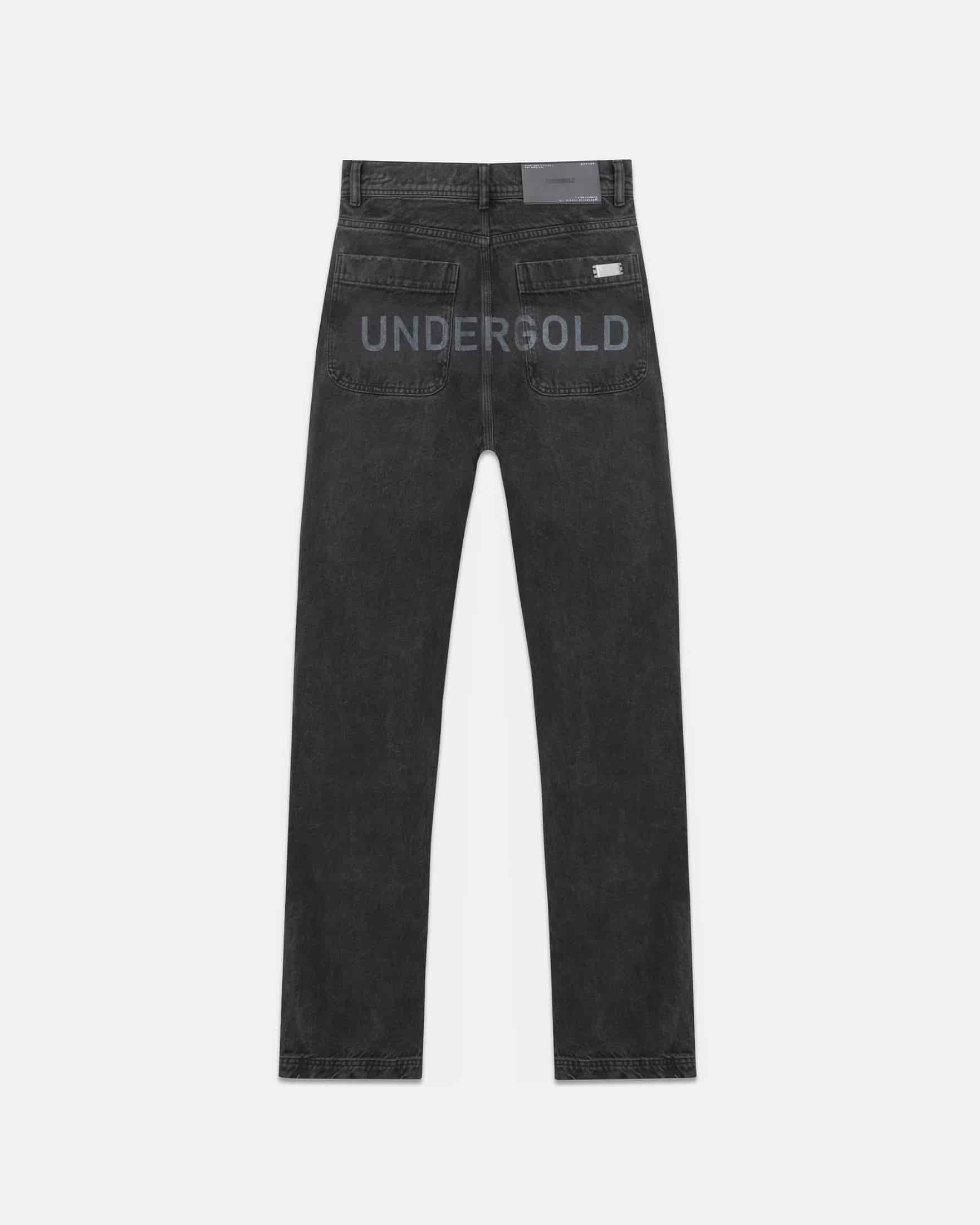 Line Basic Slim Fit Ripped Jeans Washed Black - miniatura 1