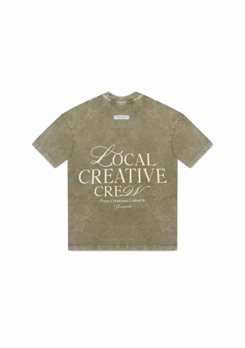 Local Creative Crew Green T-shirt - miniatura 1