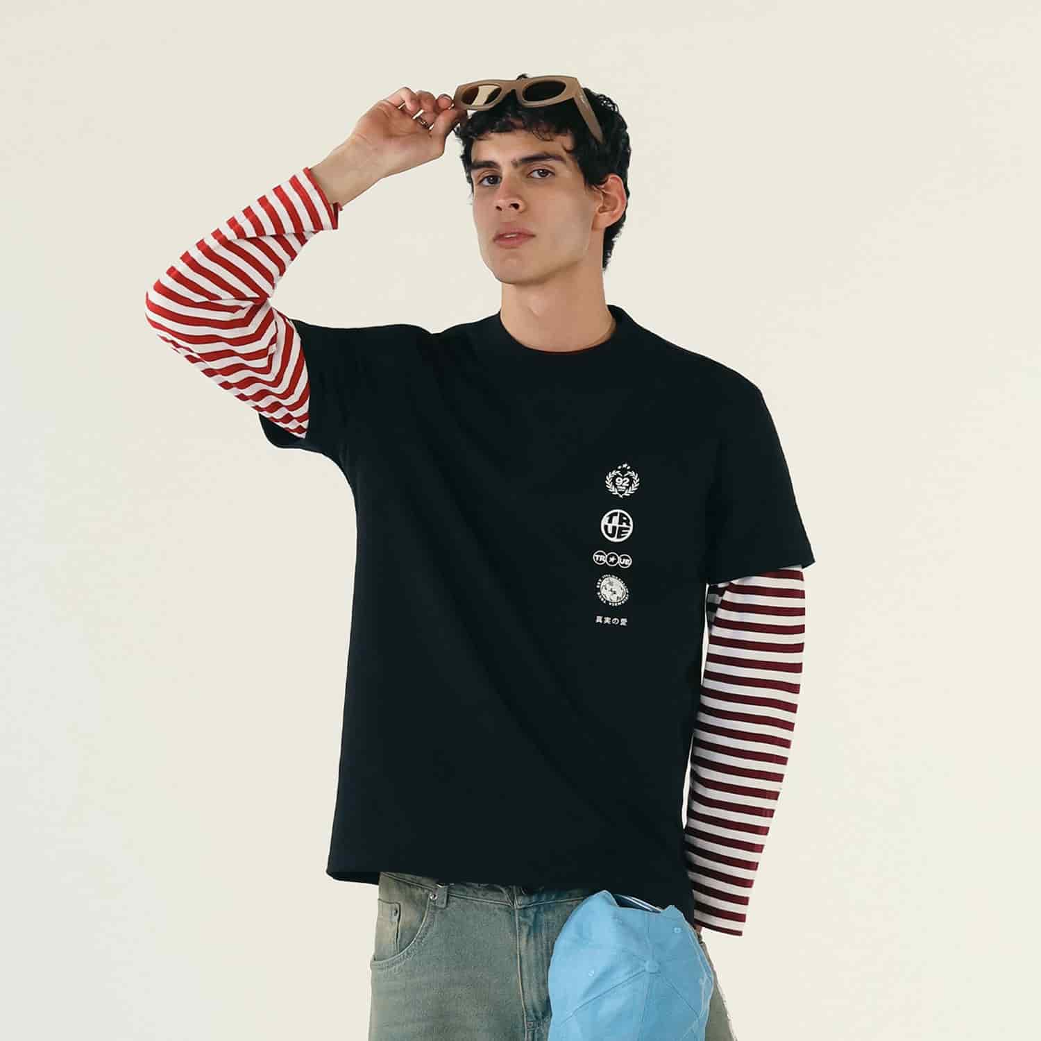 Heartbeat T-Shirt - Black - miniatura 2
