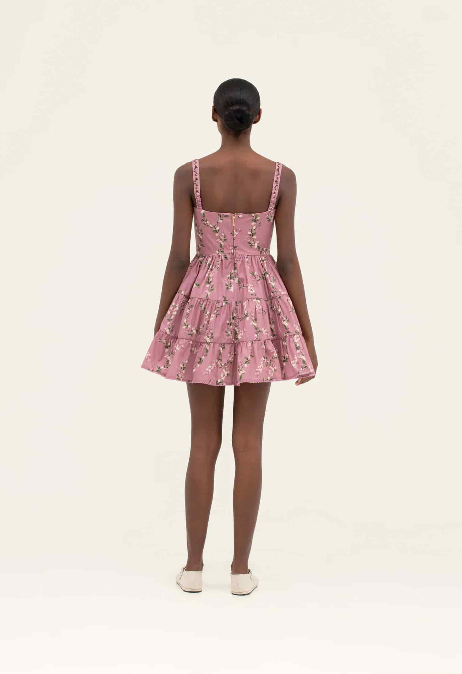 Lima Wisteria Mini Dress - miniatura 12