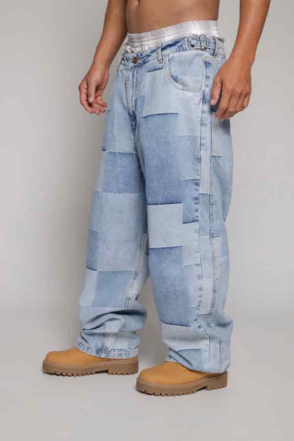 Baggy Remainder Cuadros - miniatura 4