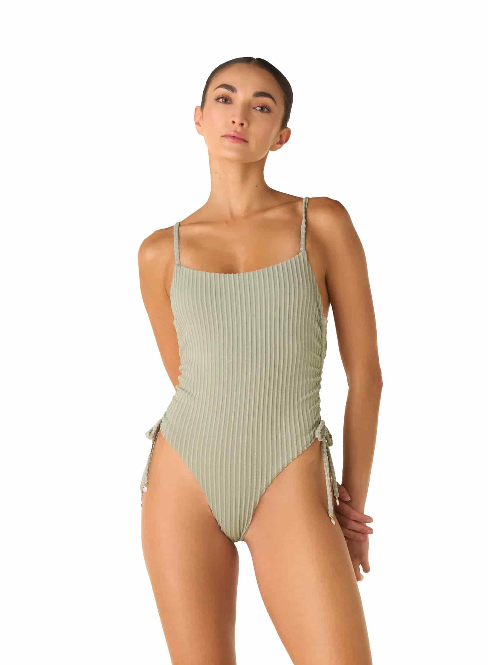 Vestido de Baño Entero Isla Shell Sage - miniatura 1