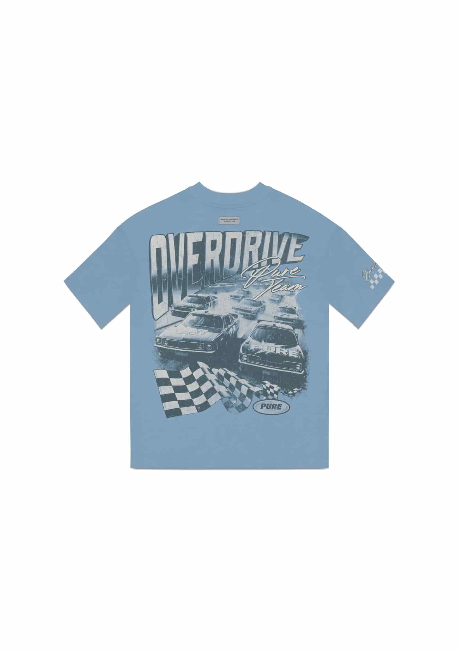 Overdrive Sky Blue T-Shirt - miniatura 1