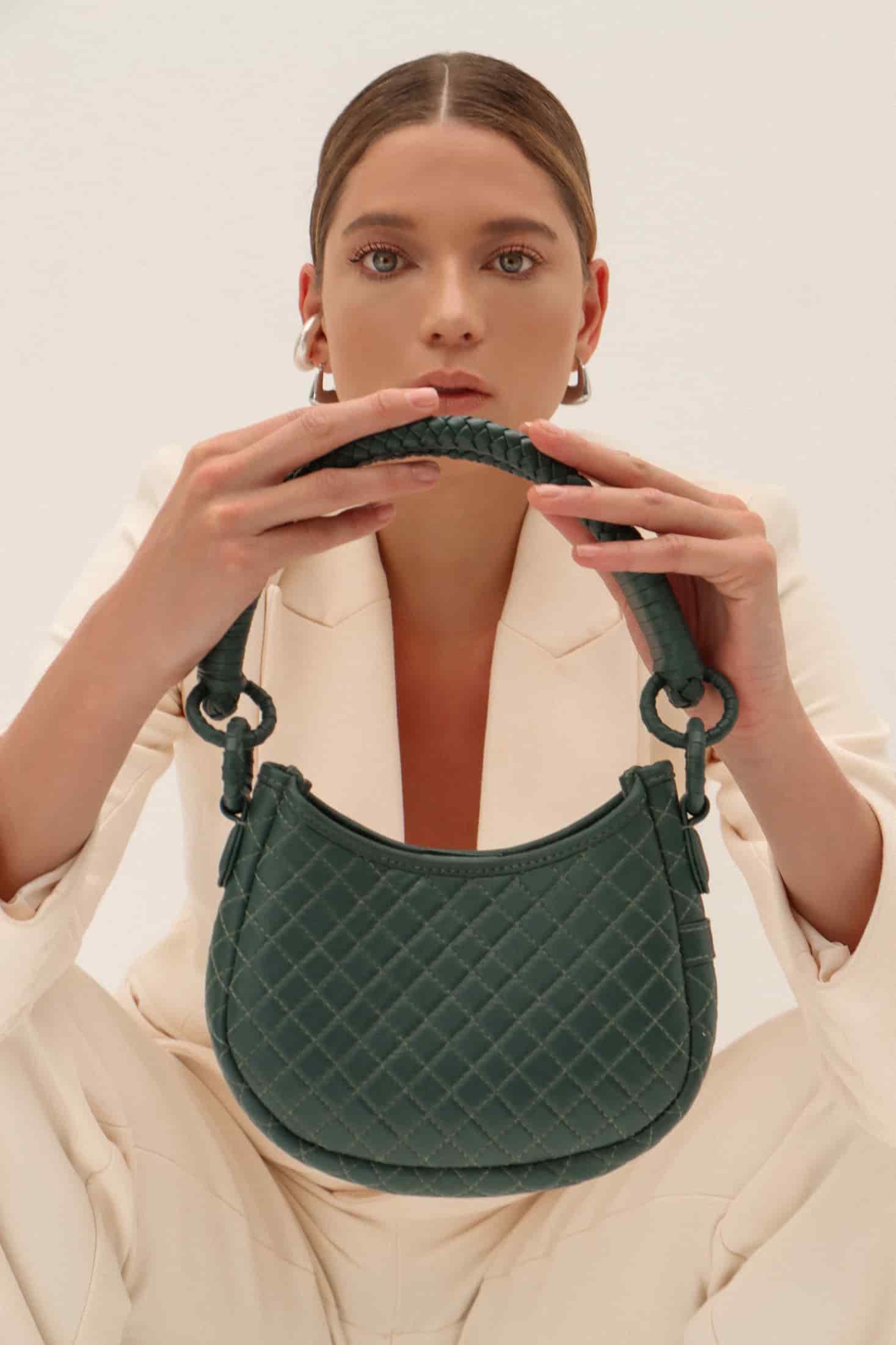 Saddle Mini, Shoulder Bag - Green - miniatura 4