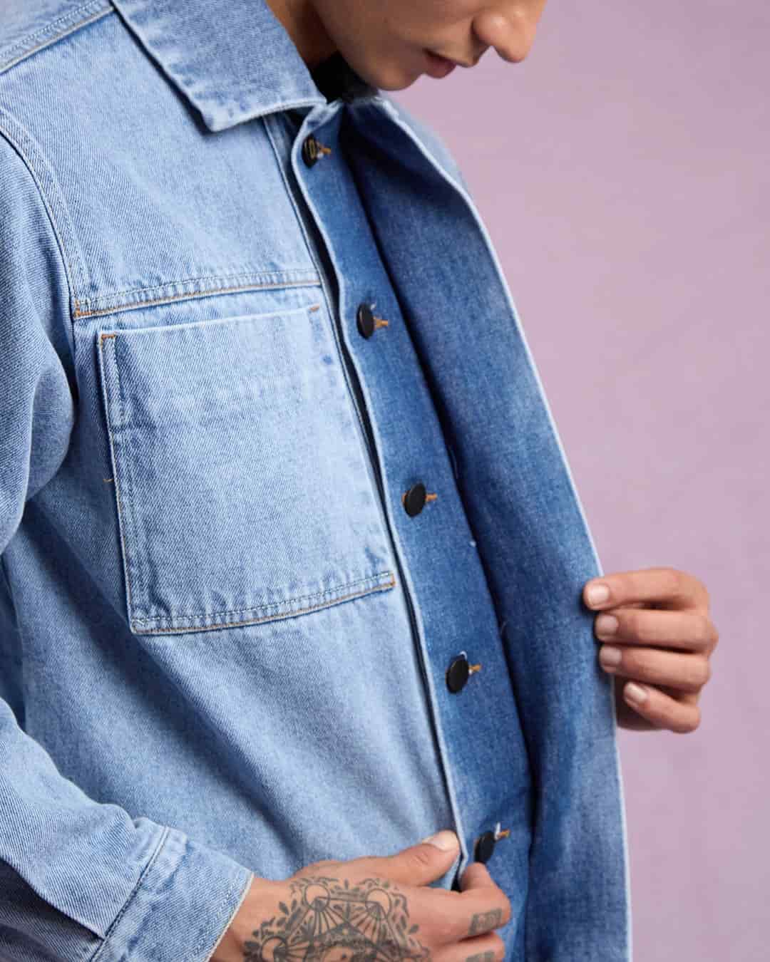 Chaqueta SAMBA AZUL FROSTED - miniatura 1