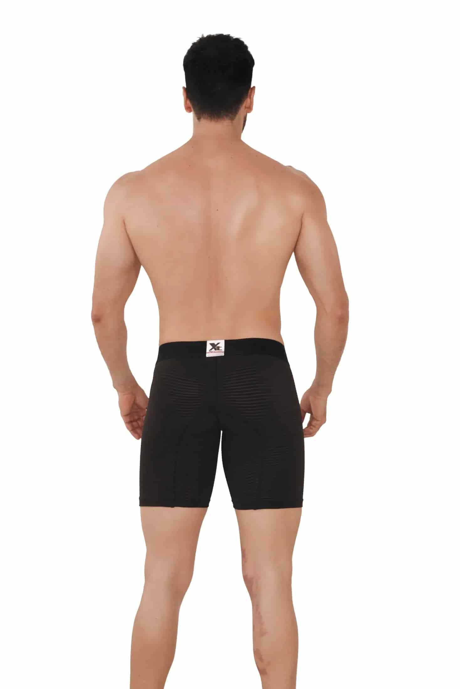 BOXER MICROFIBRA JACQUARD DESAGUJADO  NEGRO - miniatura 2
