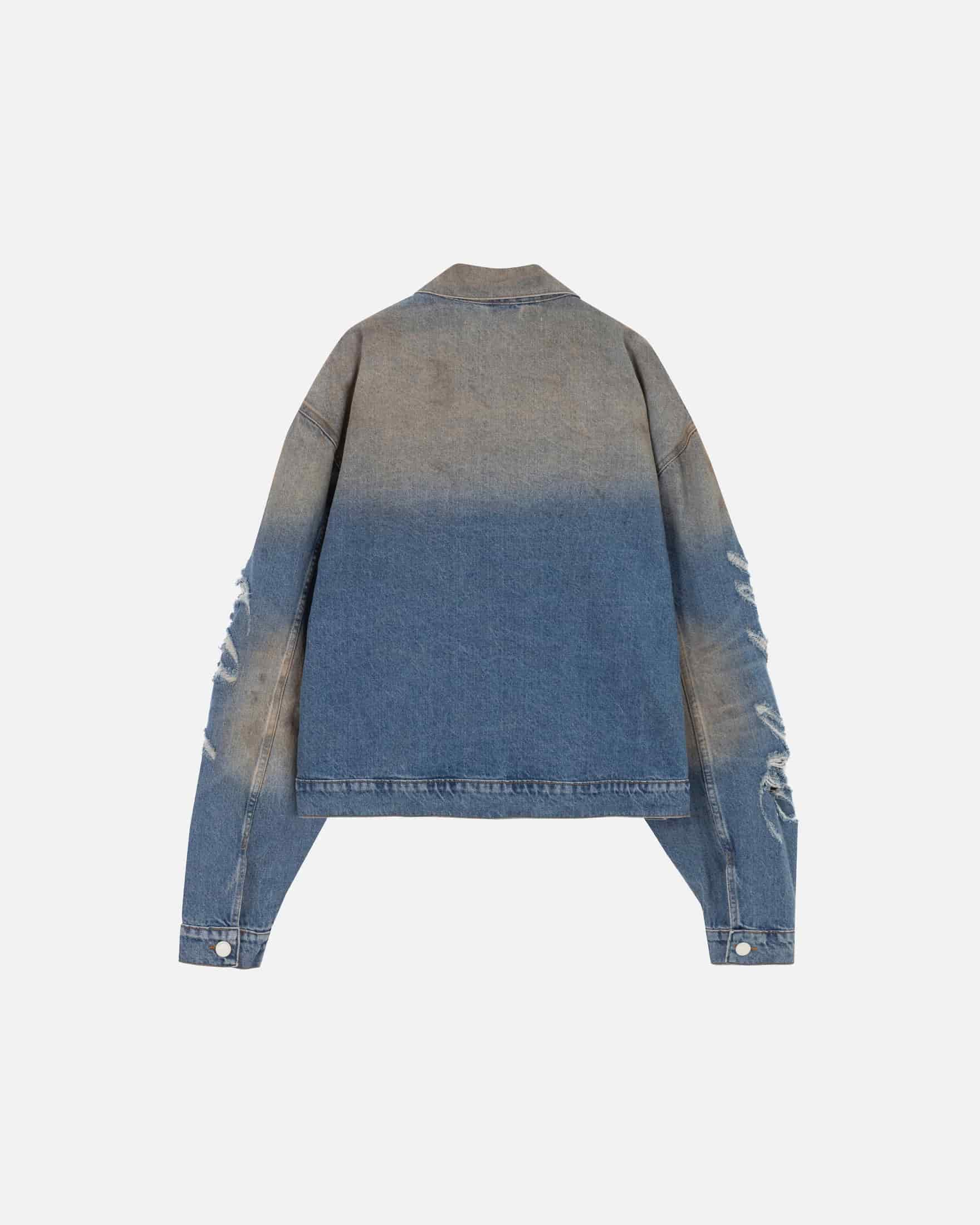Stardust Undgld Studio Boxy Fit Jacket Mechanic Blue - miniatura 3