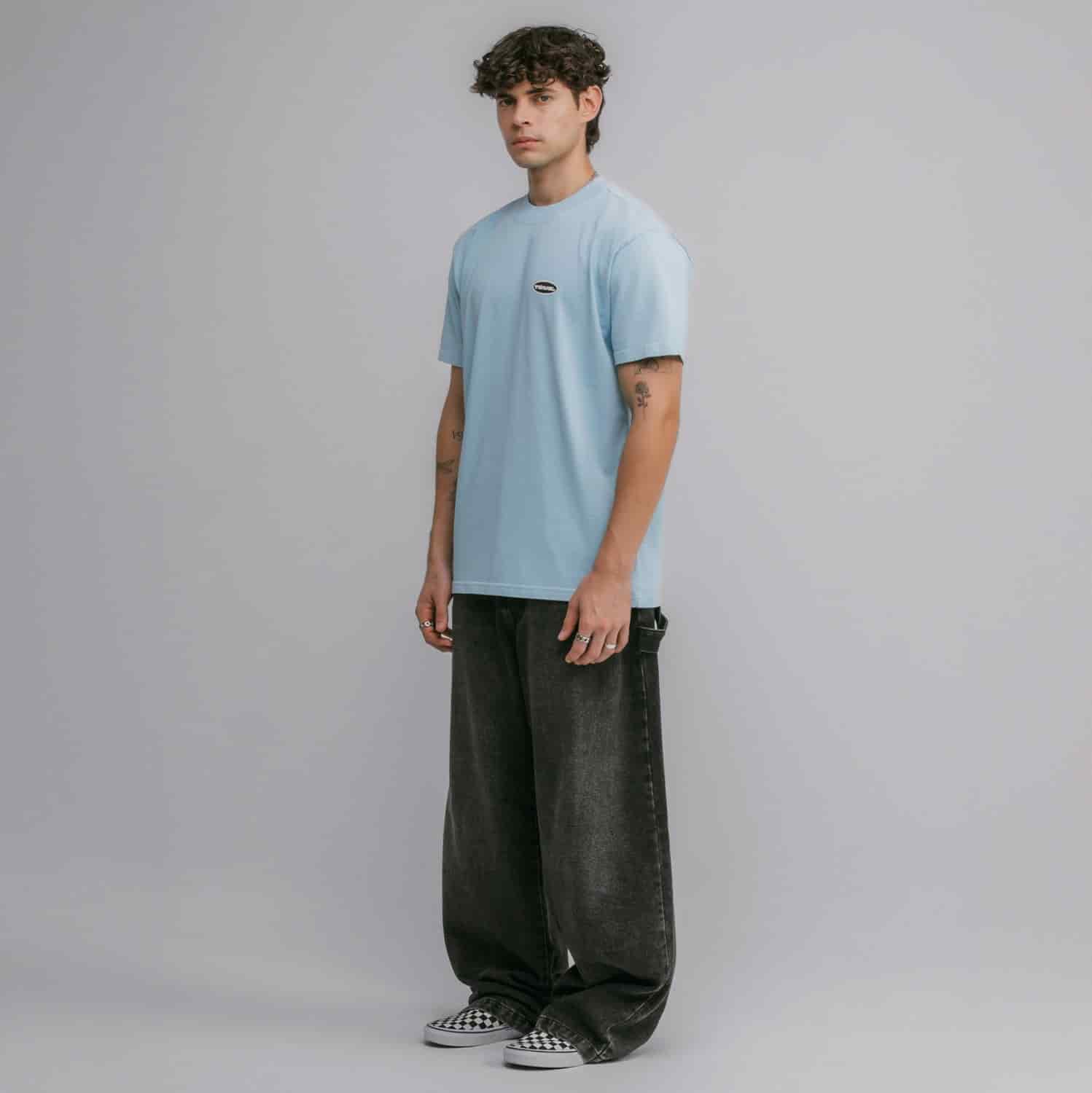 Moonlight Regular T-Shirt - Pastel Blue - miniatura 4