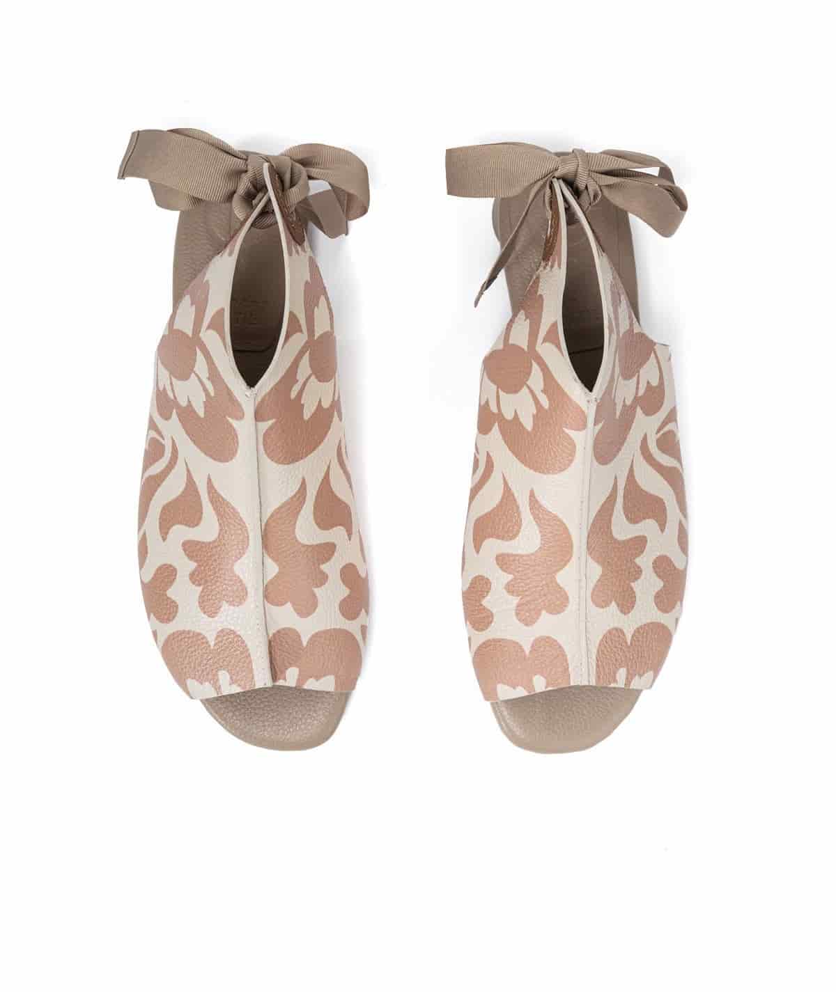 matisse heritage sandalia estampada en cuero genuino - miniatura 3