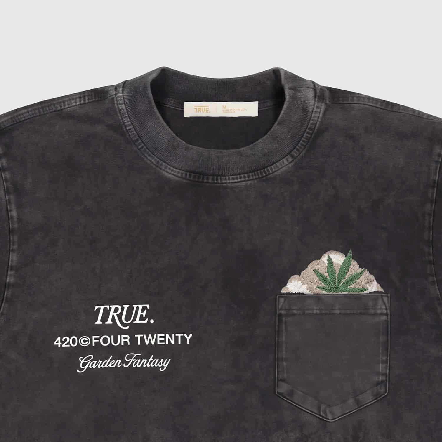 Garden LS T-Shirt - Black - miniatura 4