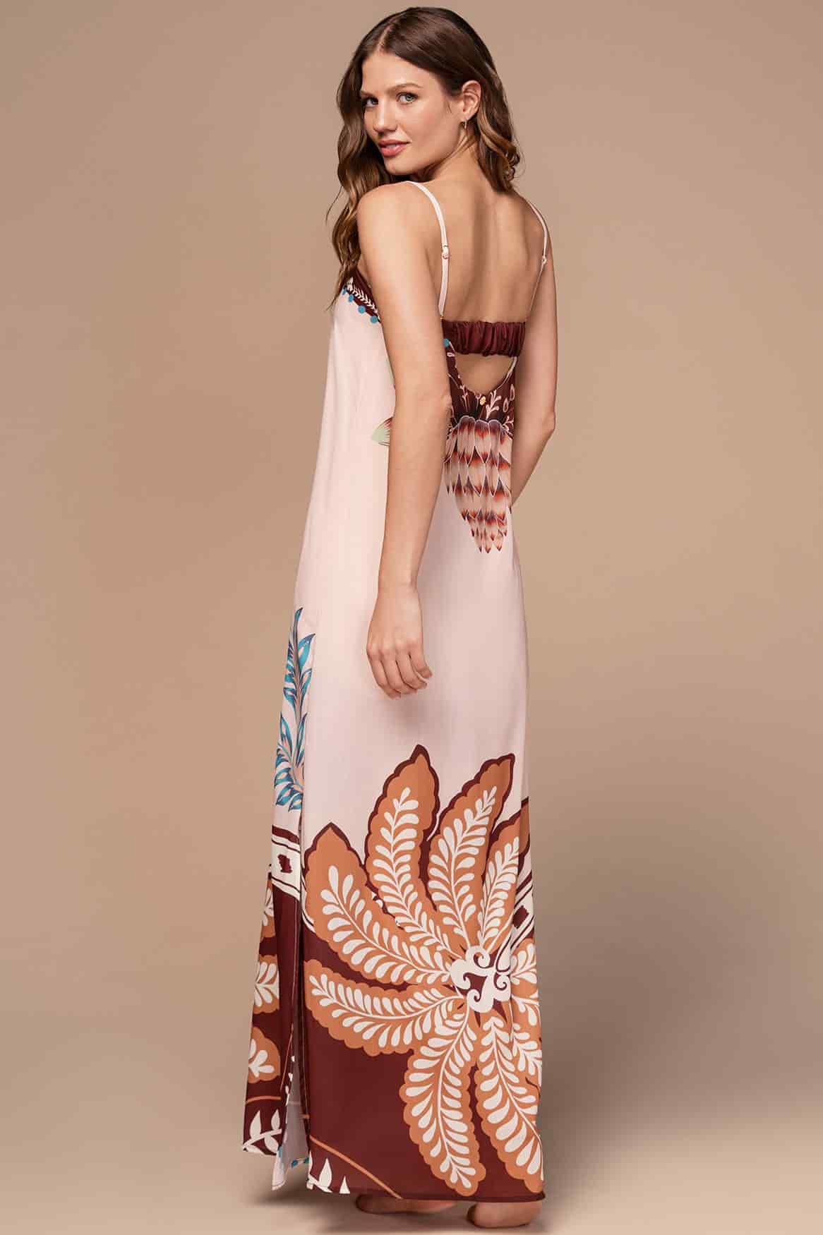 VESTIDO CELESTE FIORENTINA - miniatura 2