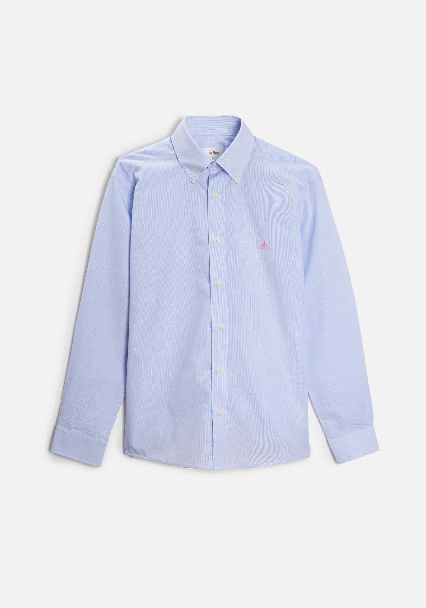 Camisa Cuadros Peq. Azul - Blanco CBD L-Ros - miniatura 1