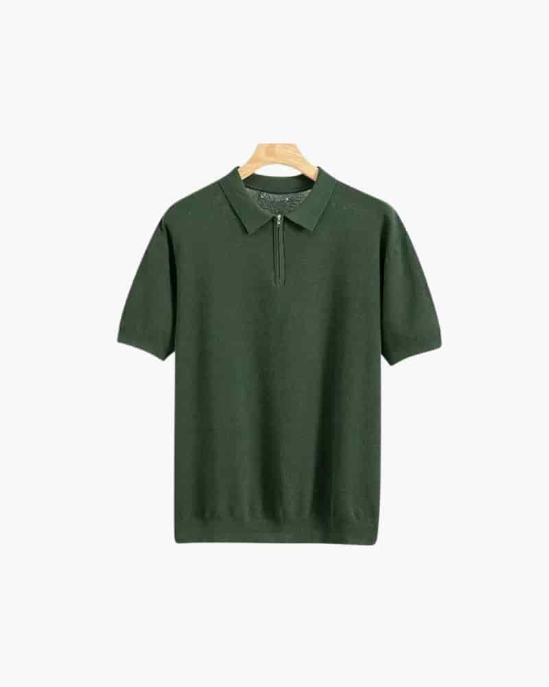Marbella Zip Up Polo - miniatura 3