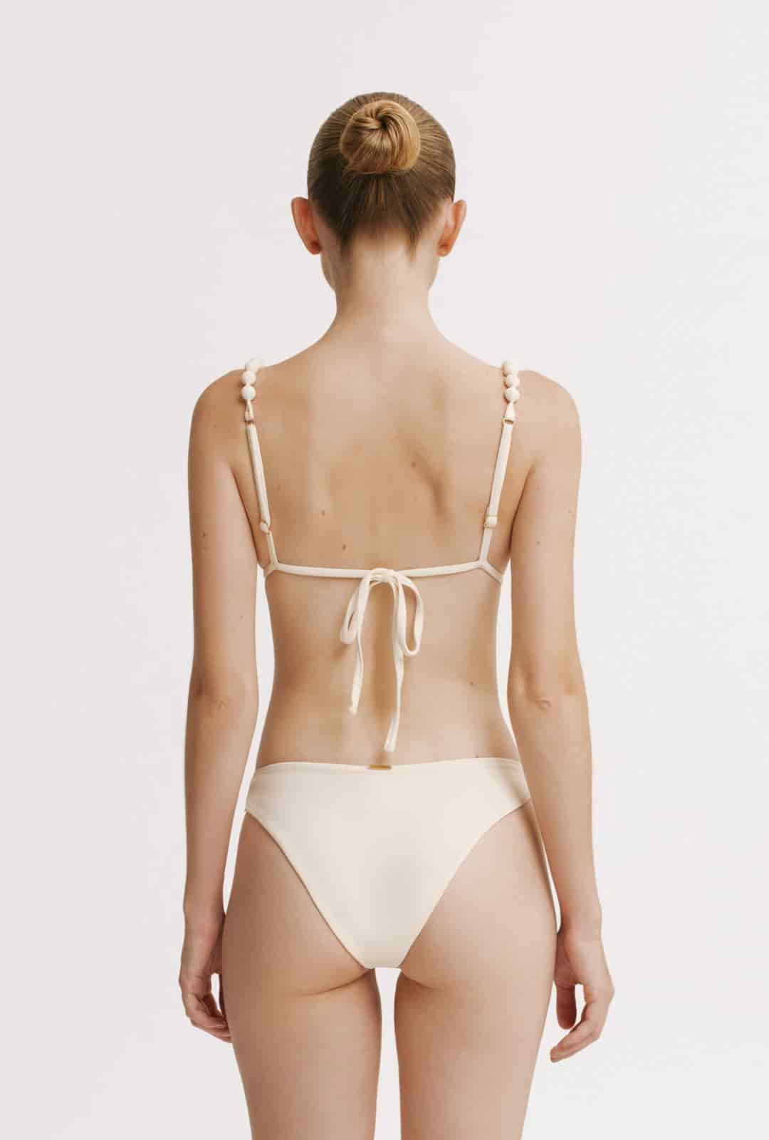 Bottom de Bikini Victoria Cream - miniatura 1