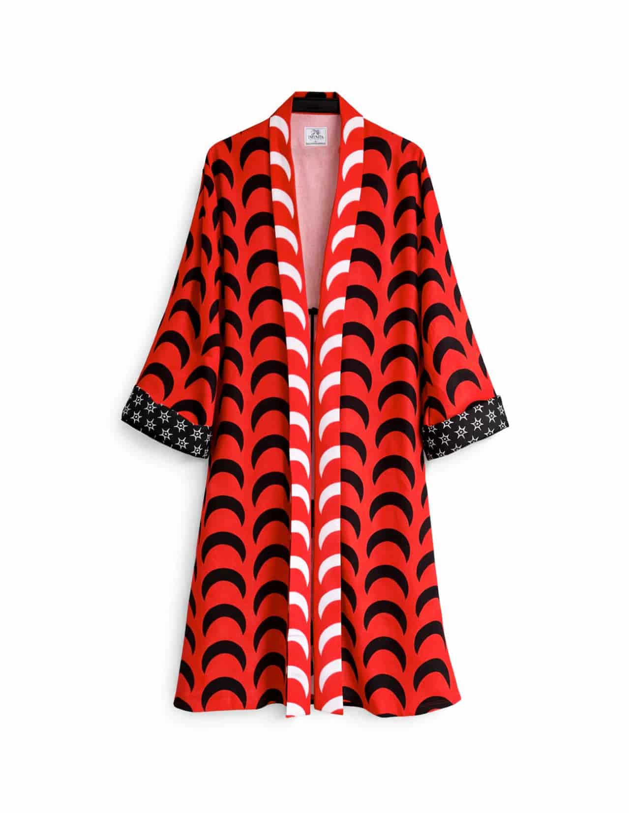 Bata-Kimono Unisex /  La Luna Florece - miniatura 3