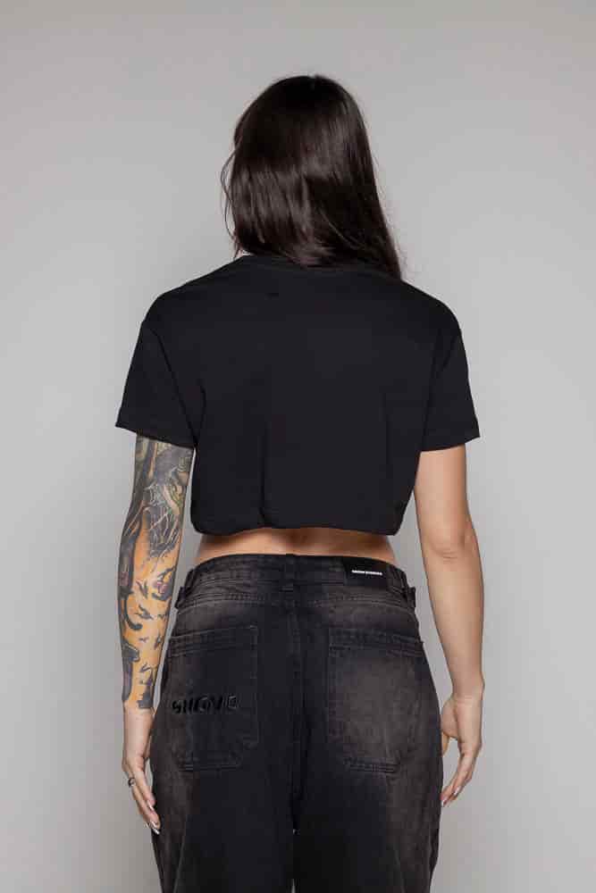 Crop-Top Courage Estrella-Negro - miniatura 5