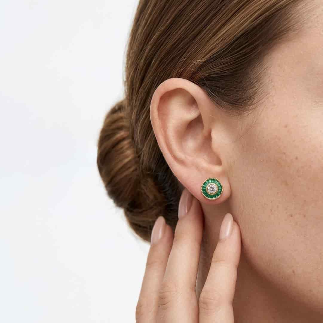 Aretes Clara Esmeralda - miniatura 4
